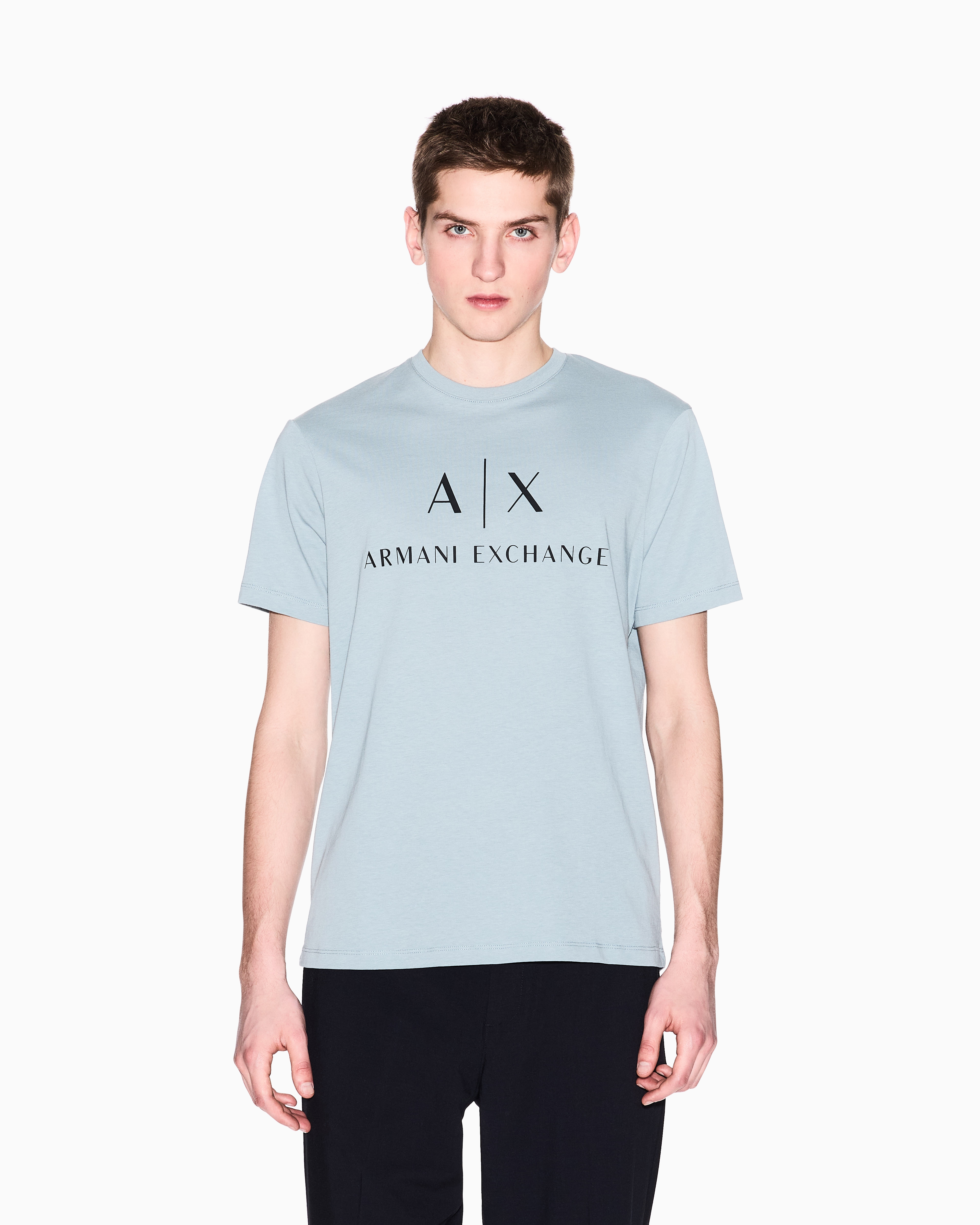 Tシャツ・カットソー ARMANI EXCHANGE Men T-shirt Blue 8NZT76Z8H4Z 1510 t-shirt man navy - ARMANI EXCHANGE - Urso Moda