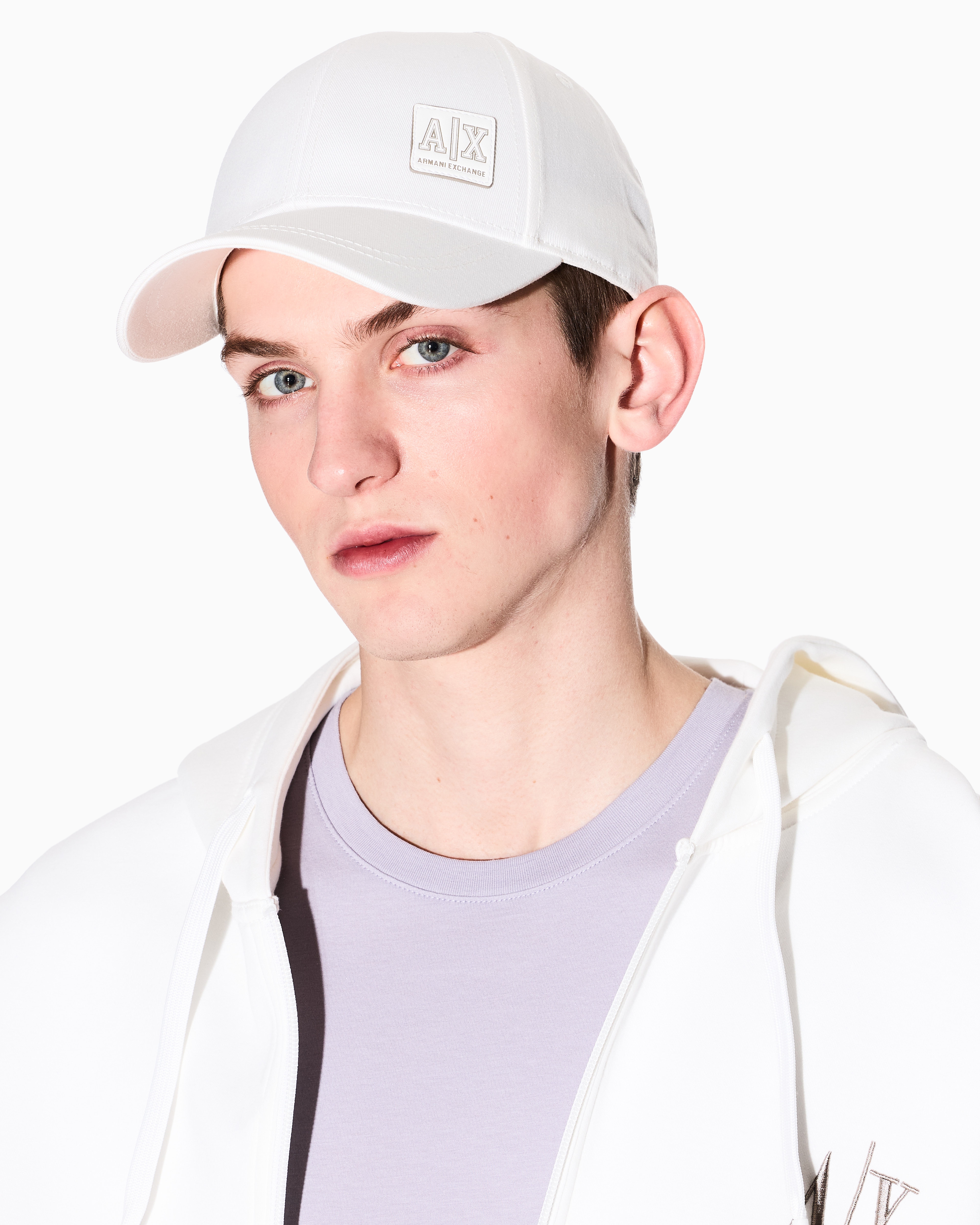 Armani Exchange - Caps, Man, White, Size: TU