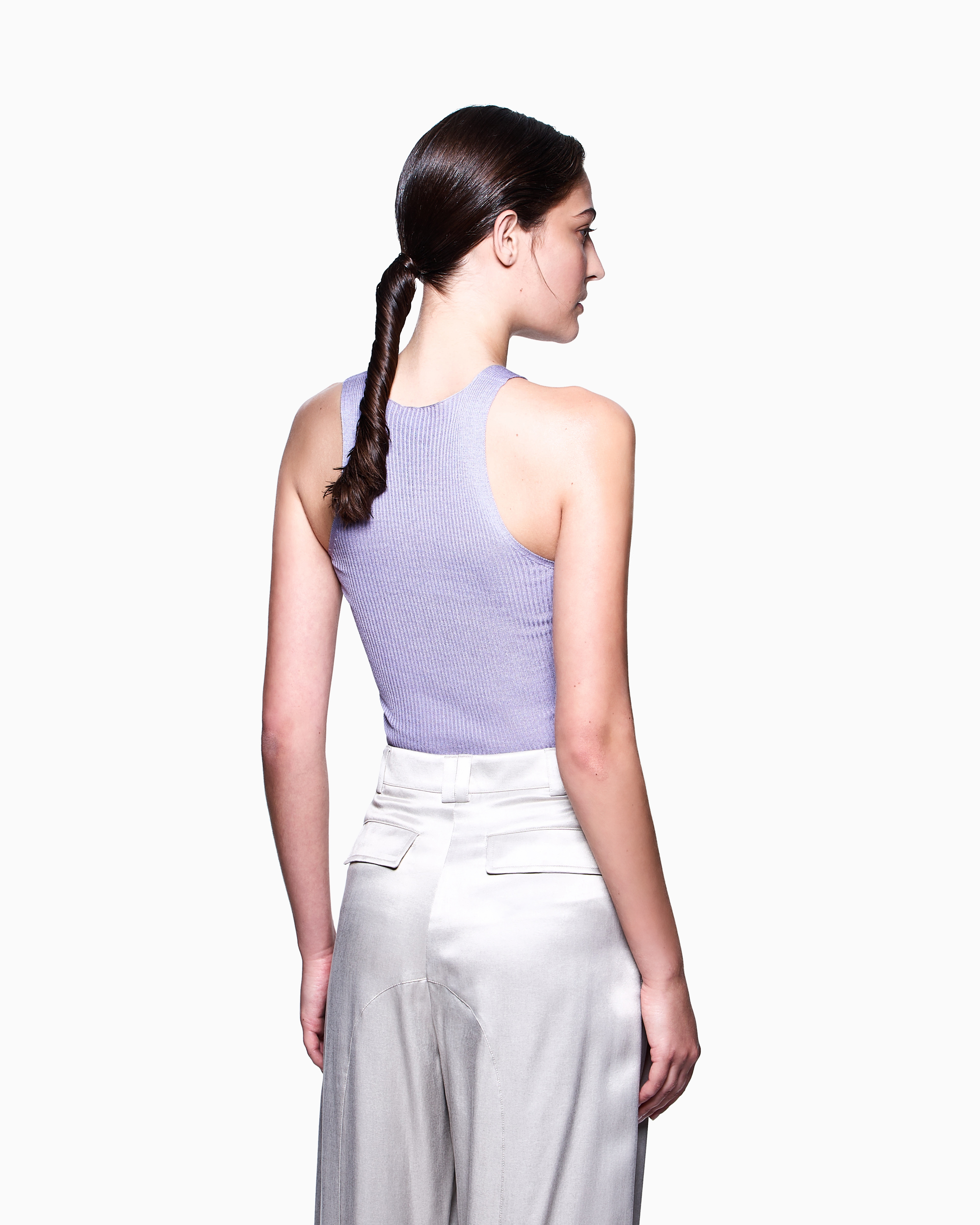 Giorgio Armani Silk Knit Top