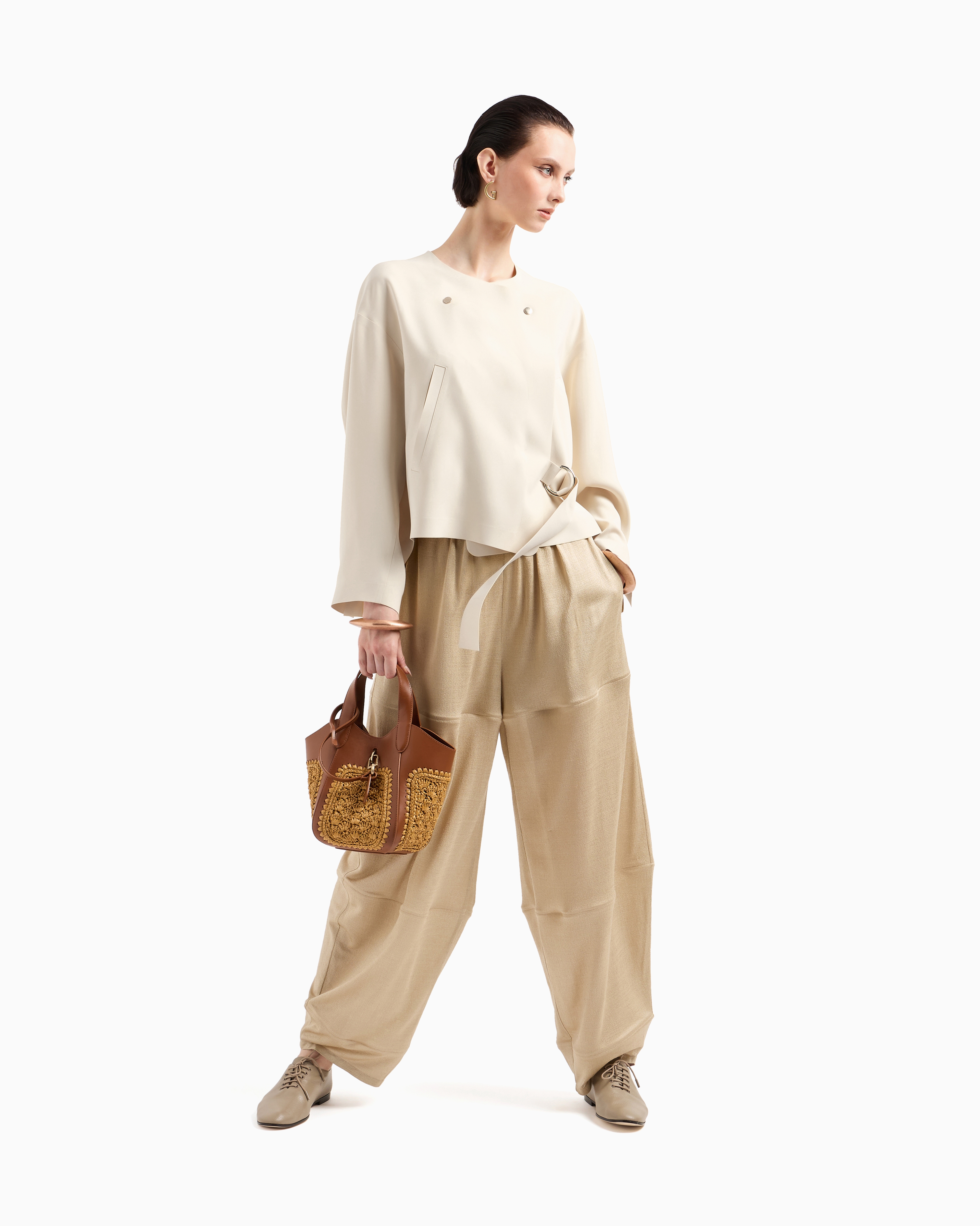 Giorgio Armani Blouson In Technical Cady