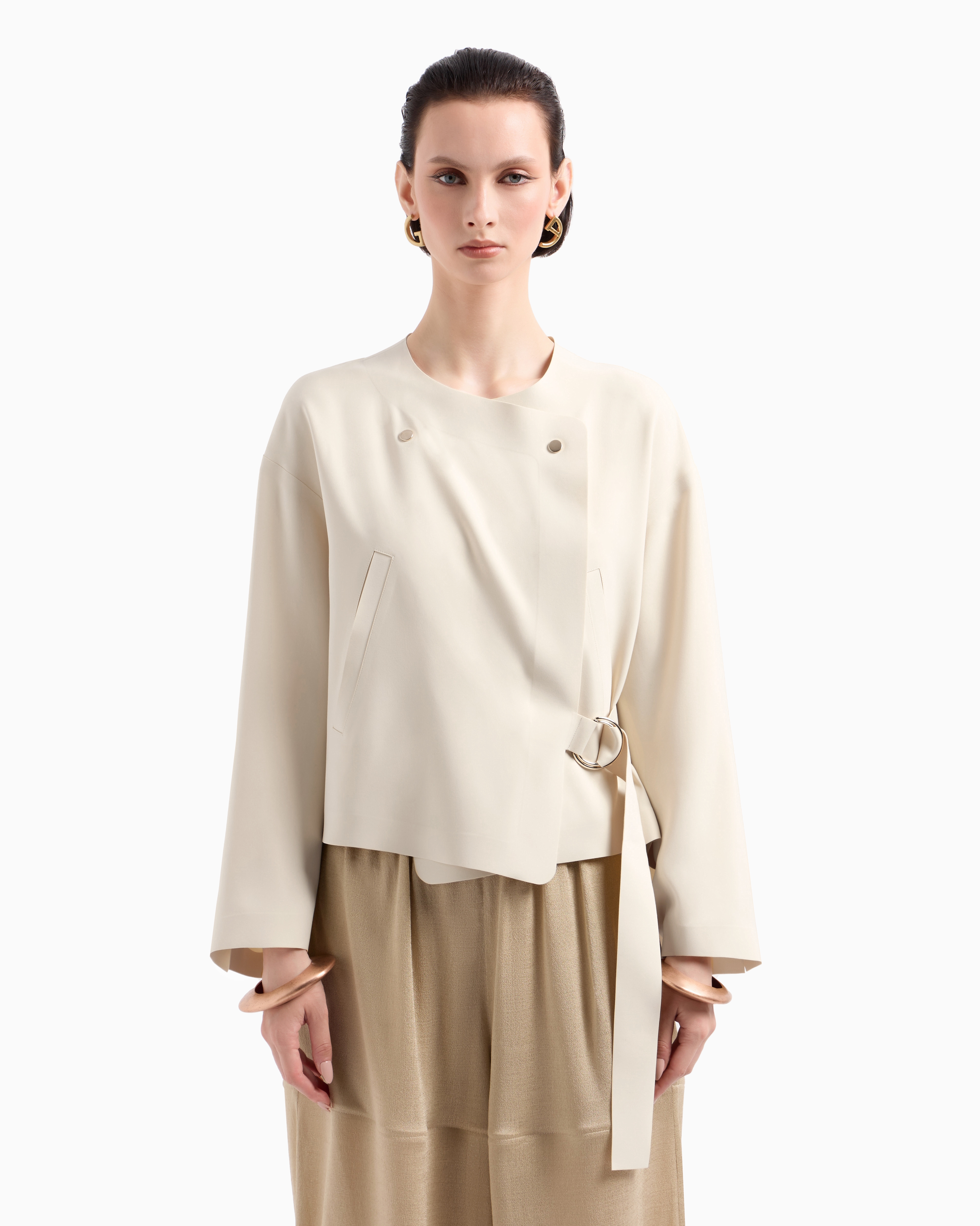 Giorgio Armani Blouson In Technical Cady