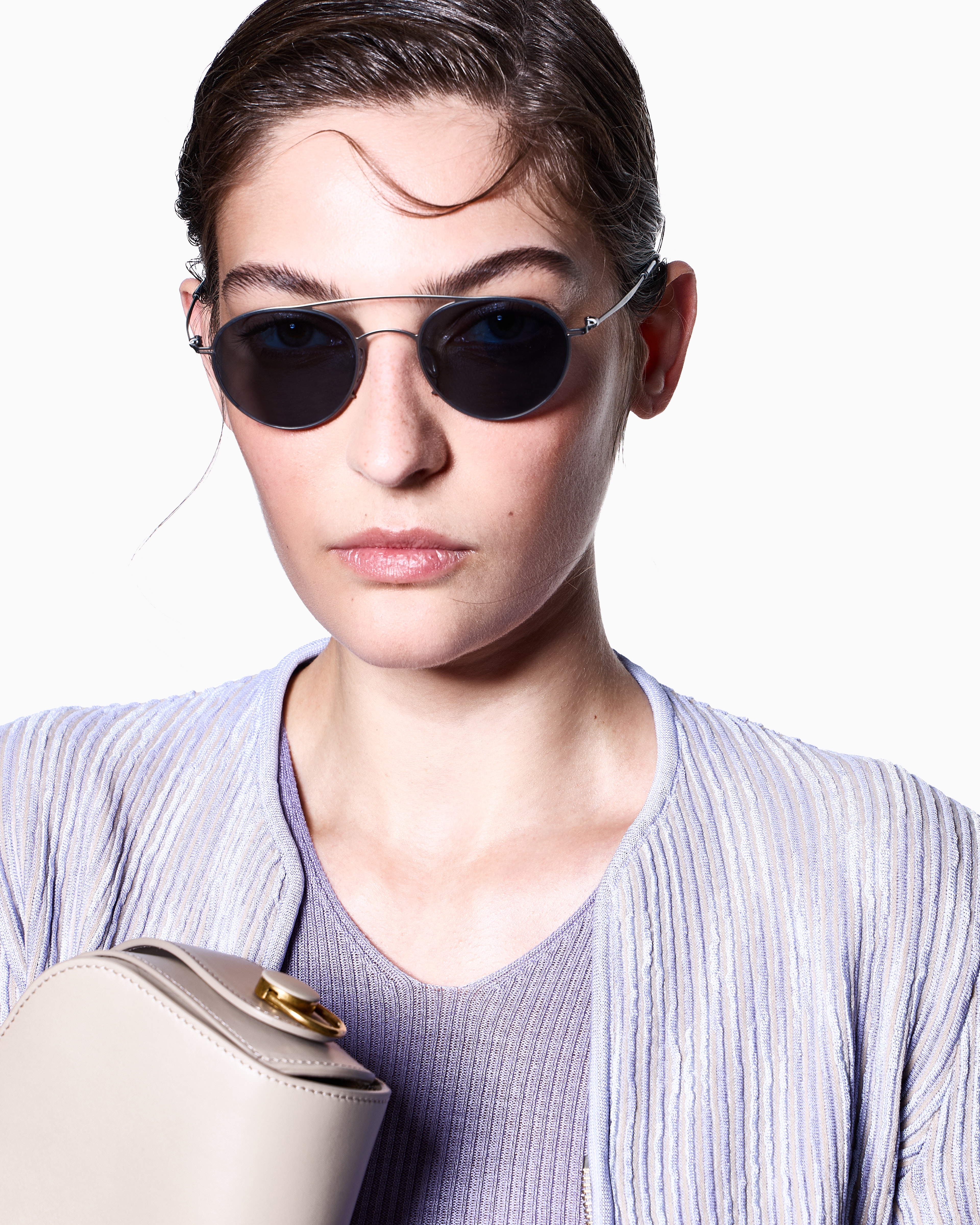 Giorgio Armani Silk Knit Top