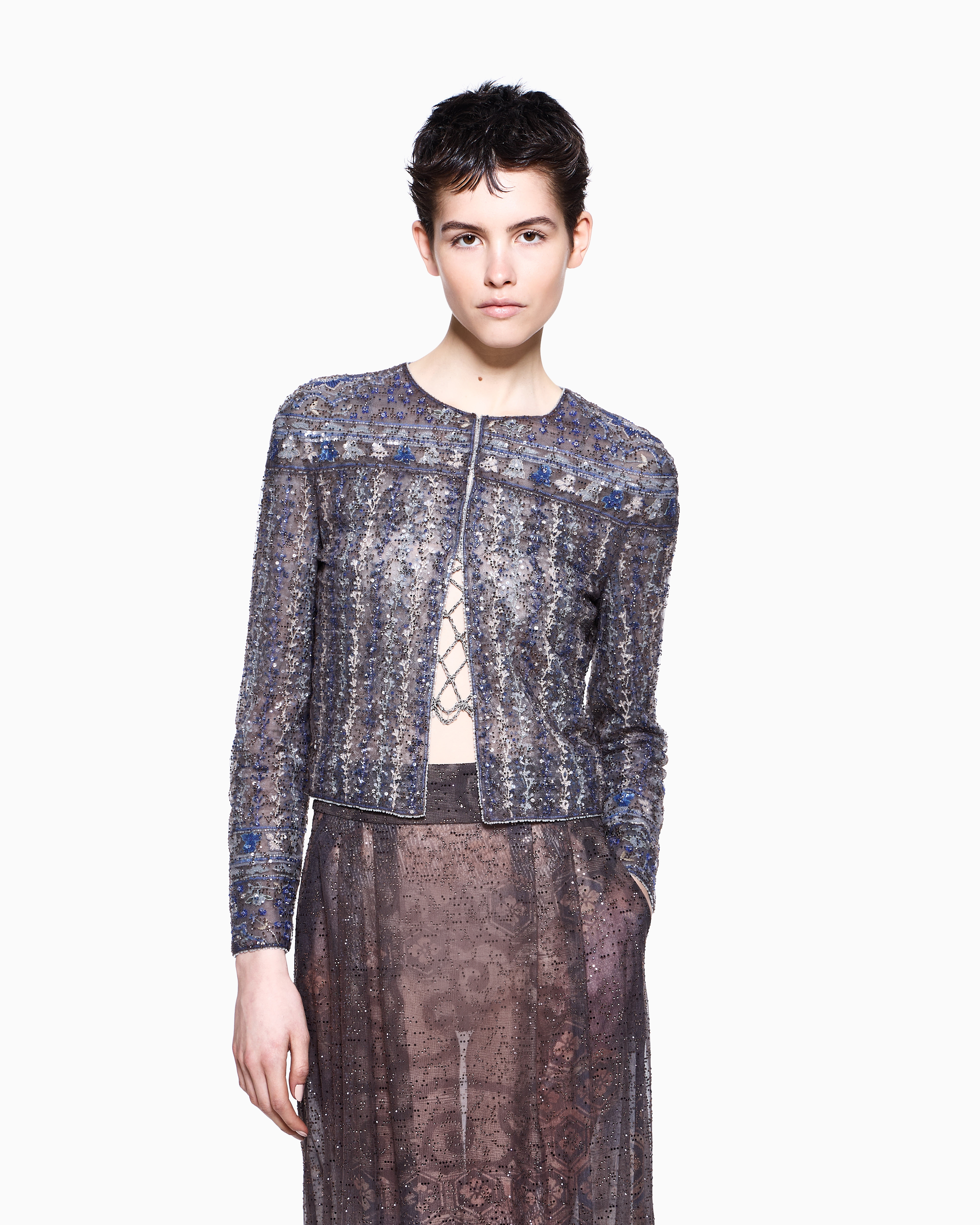 Giorgio Armani Evening Jackets In Gray