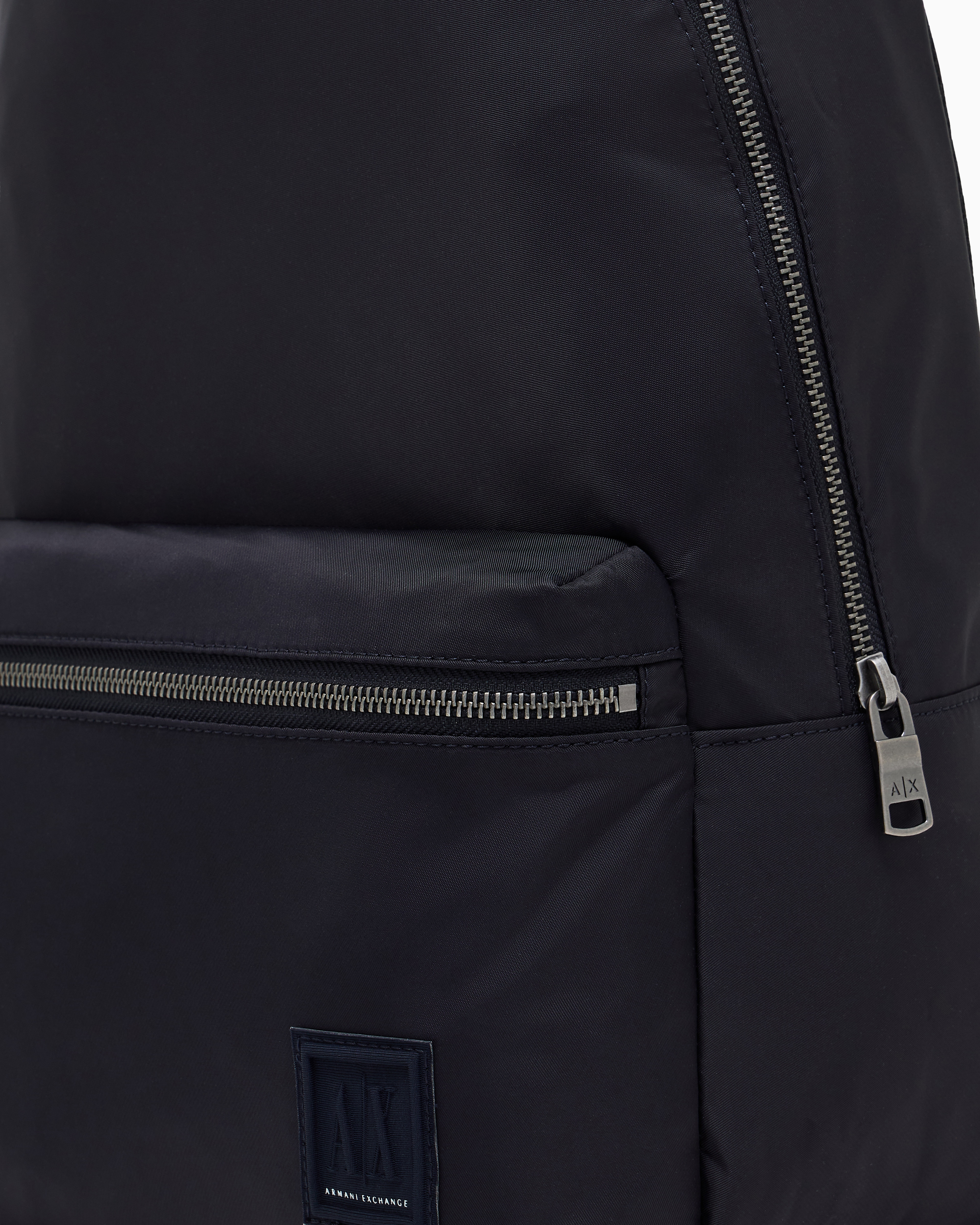 Armani Exchange - Backpacks, Man, Navy Blue, Size: TU