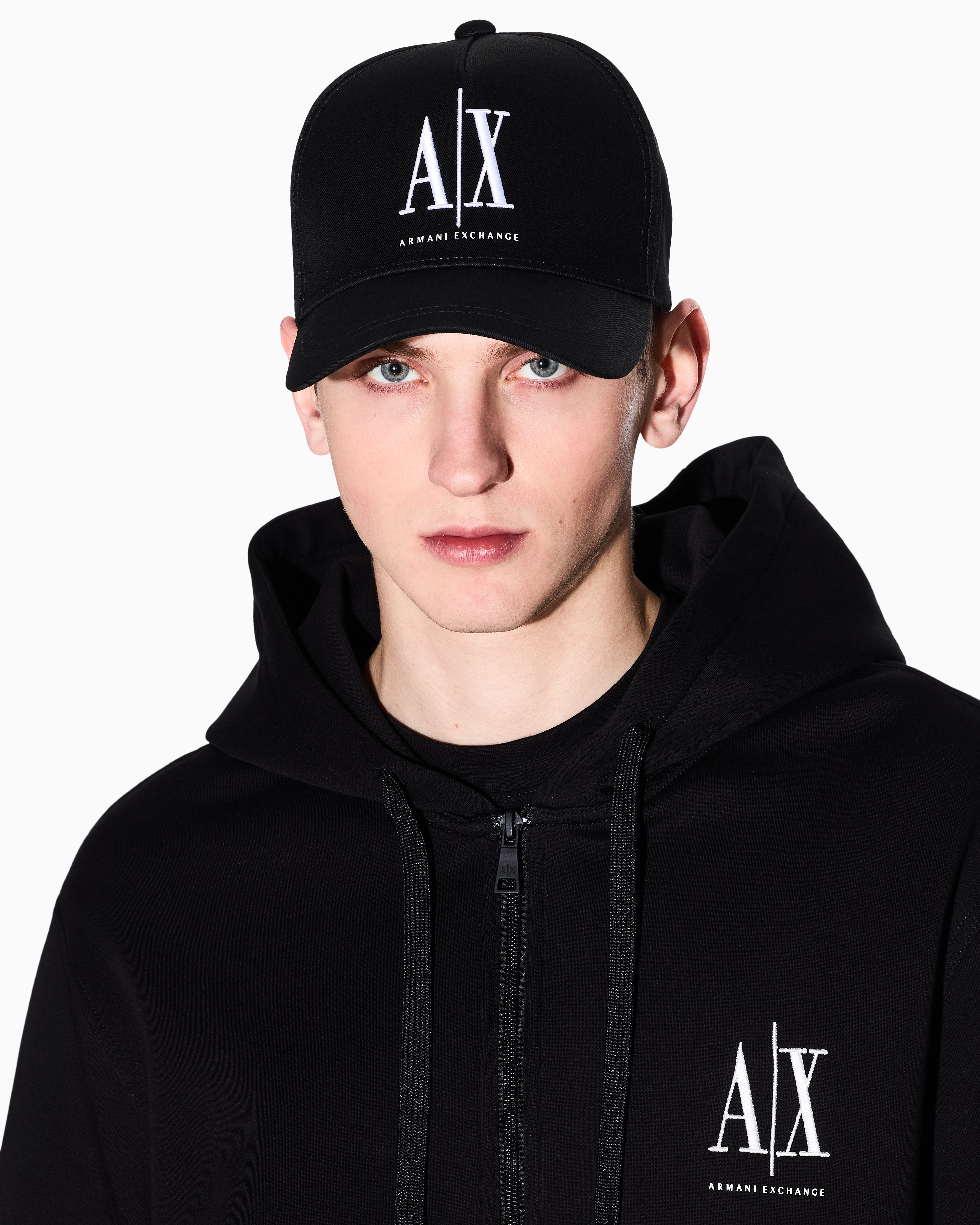 Armani Exchange - Caps, Woman, Black, Size: TU