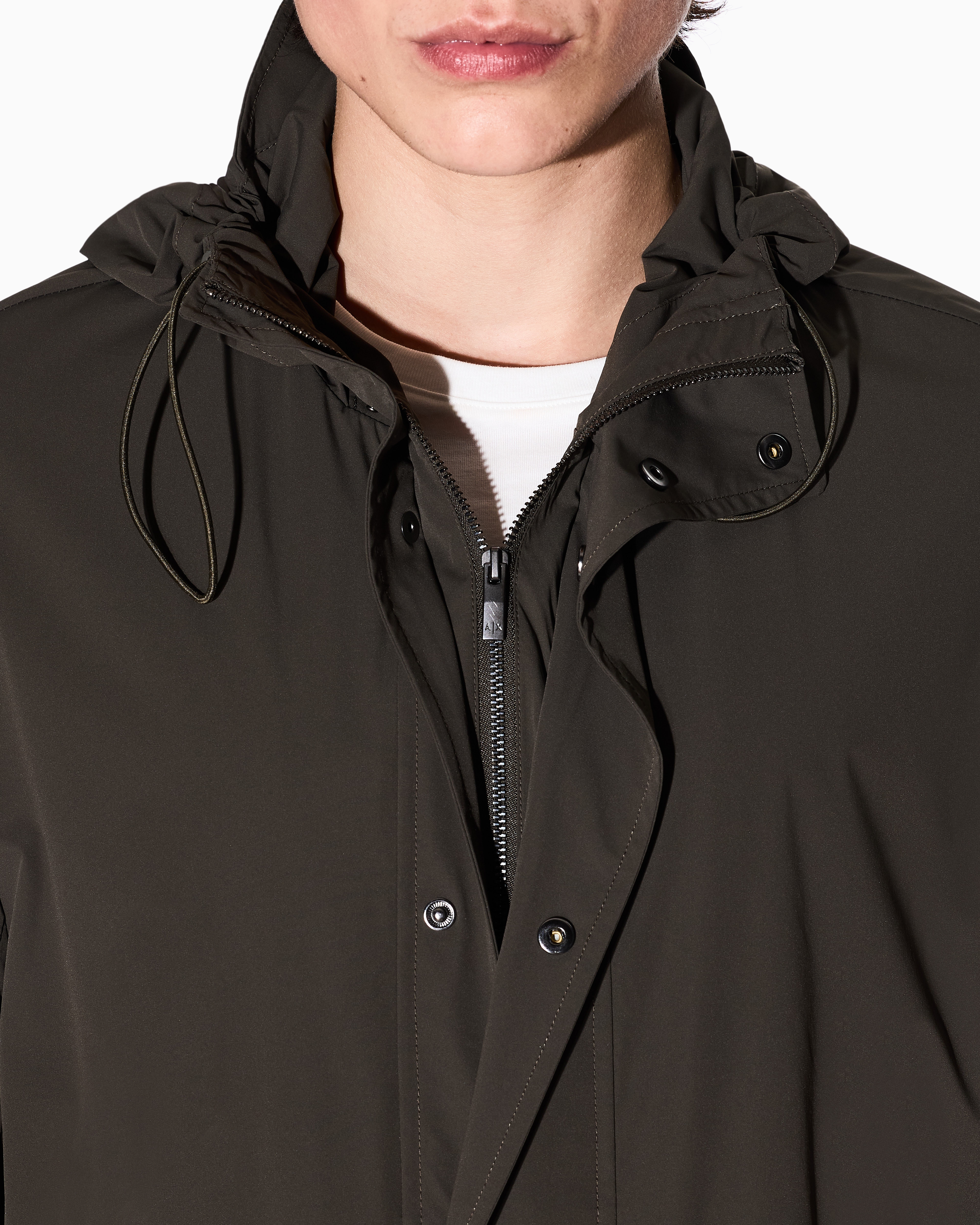 Armani Exchange - Blousons, Man, Green, Size: