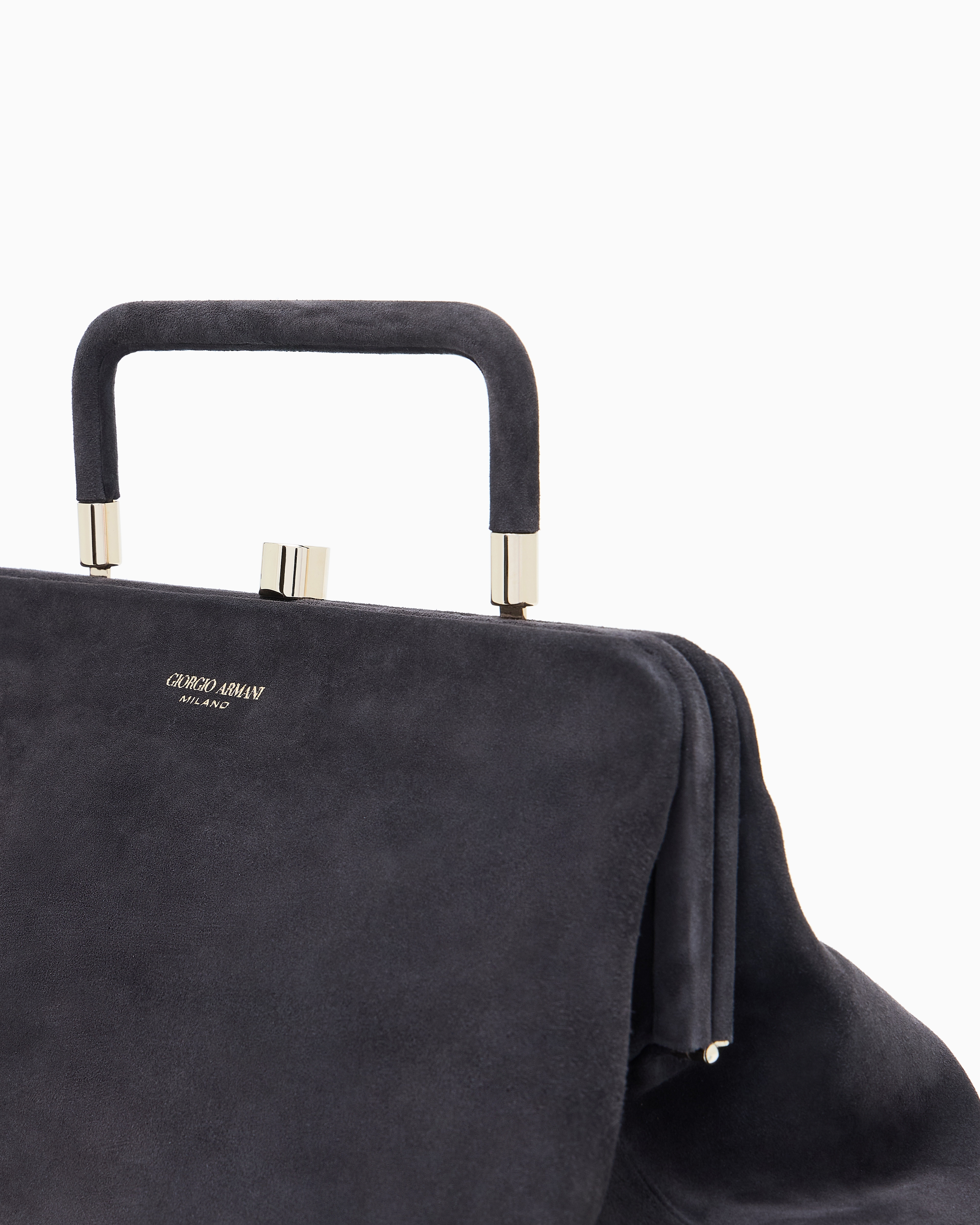 GIORGIO ARMANI 手袋 ベージュ カシミア Top Handles | Giorgio Armani