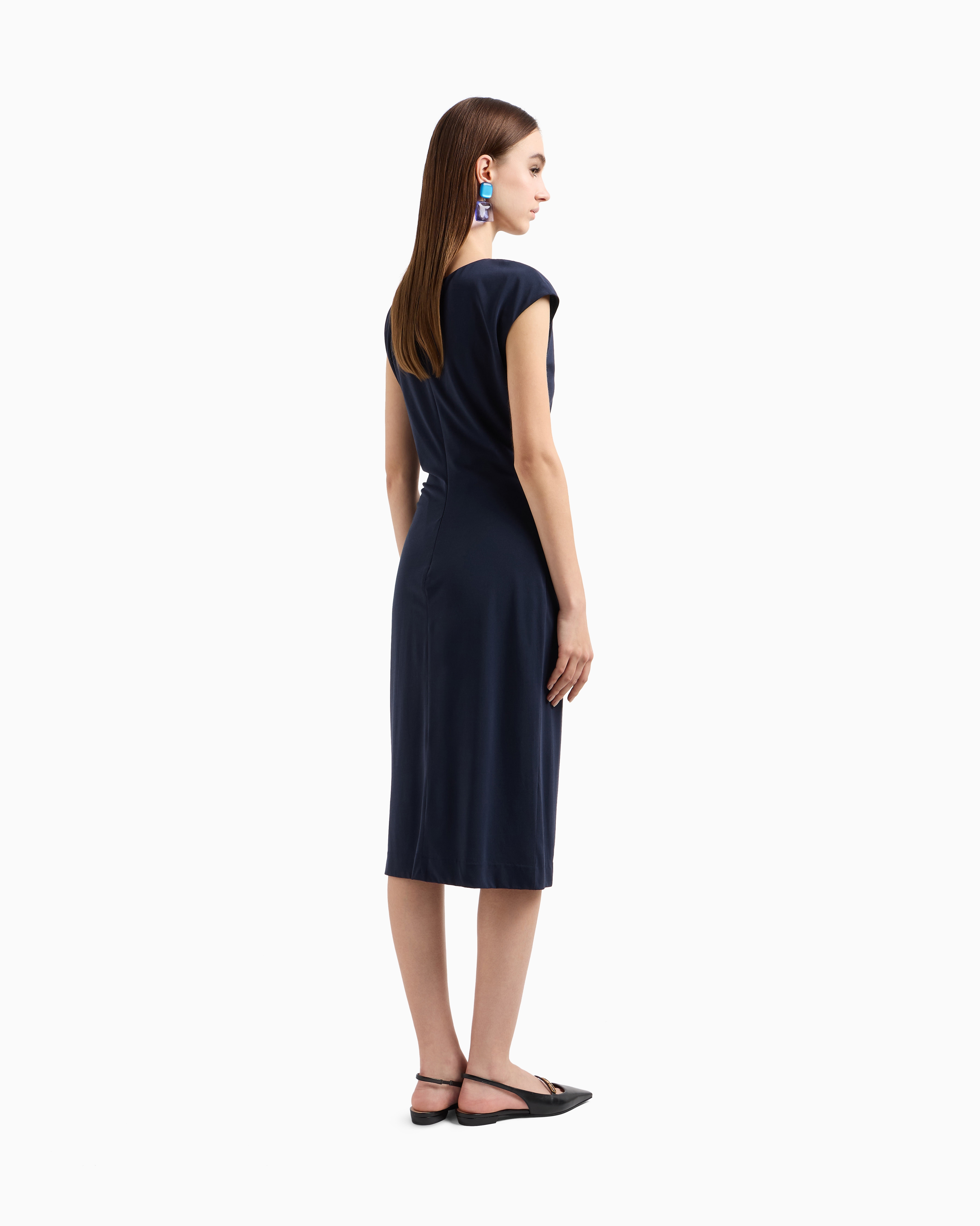 ワンピース EMPORIO ARMANI Woman Dress Blue EW000768AF10010 UB115 EMPORIO ARMANI: Dress woman - Blue | Emporio Armani dress
