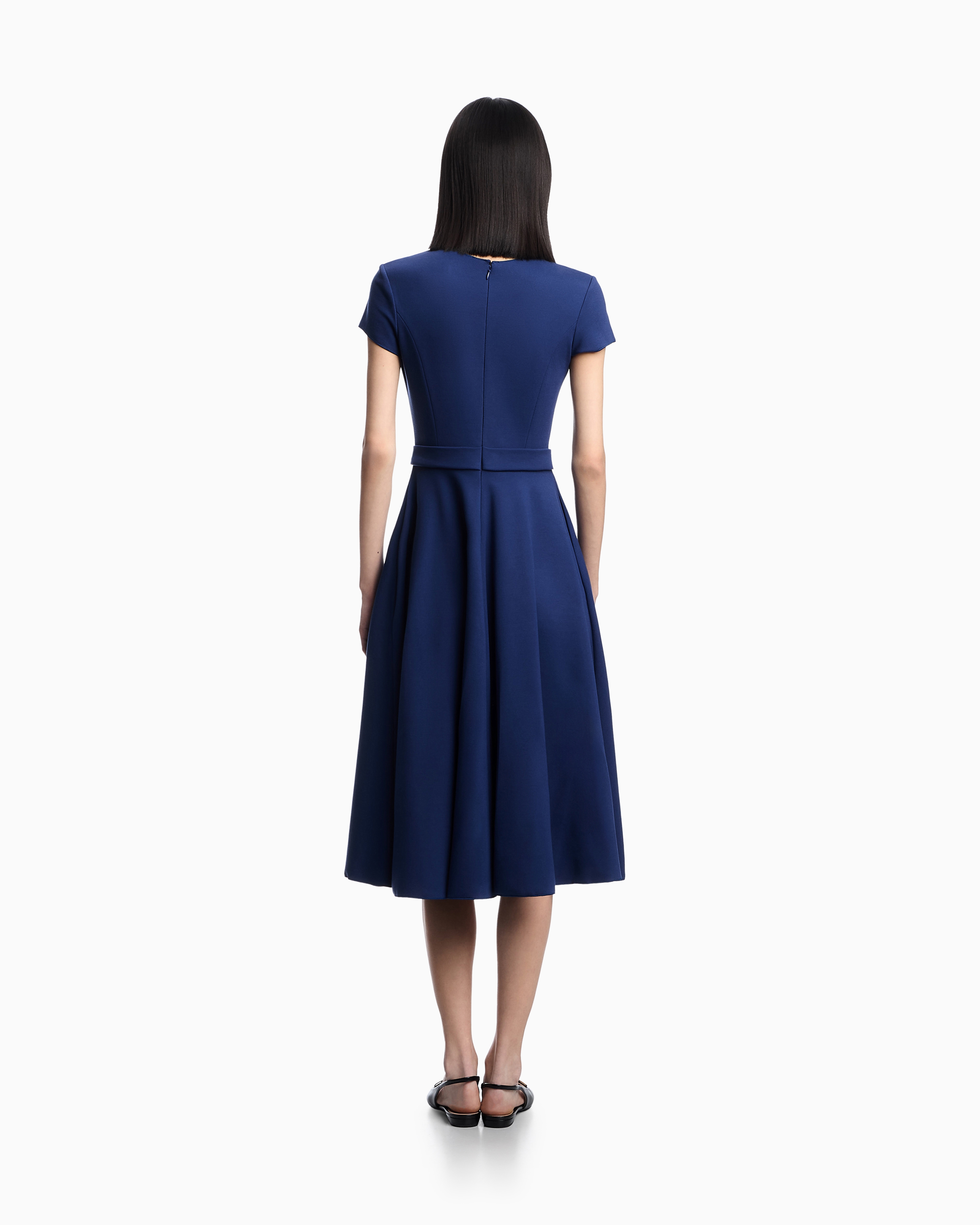 ワンピース EMPORIO ARMANI Woman Dress Blue EW000636AF12364 UB089 EW001629_AF12303_UB089_R_SS202