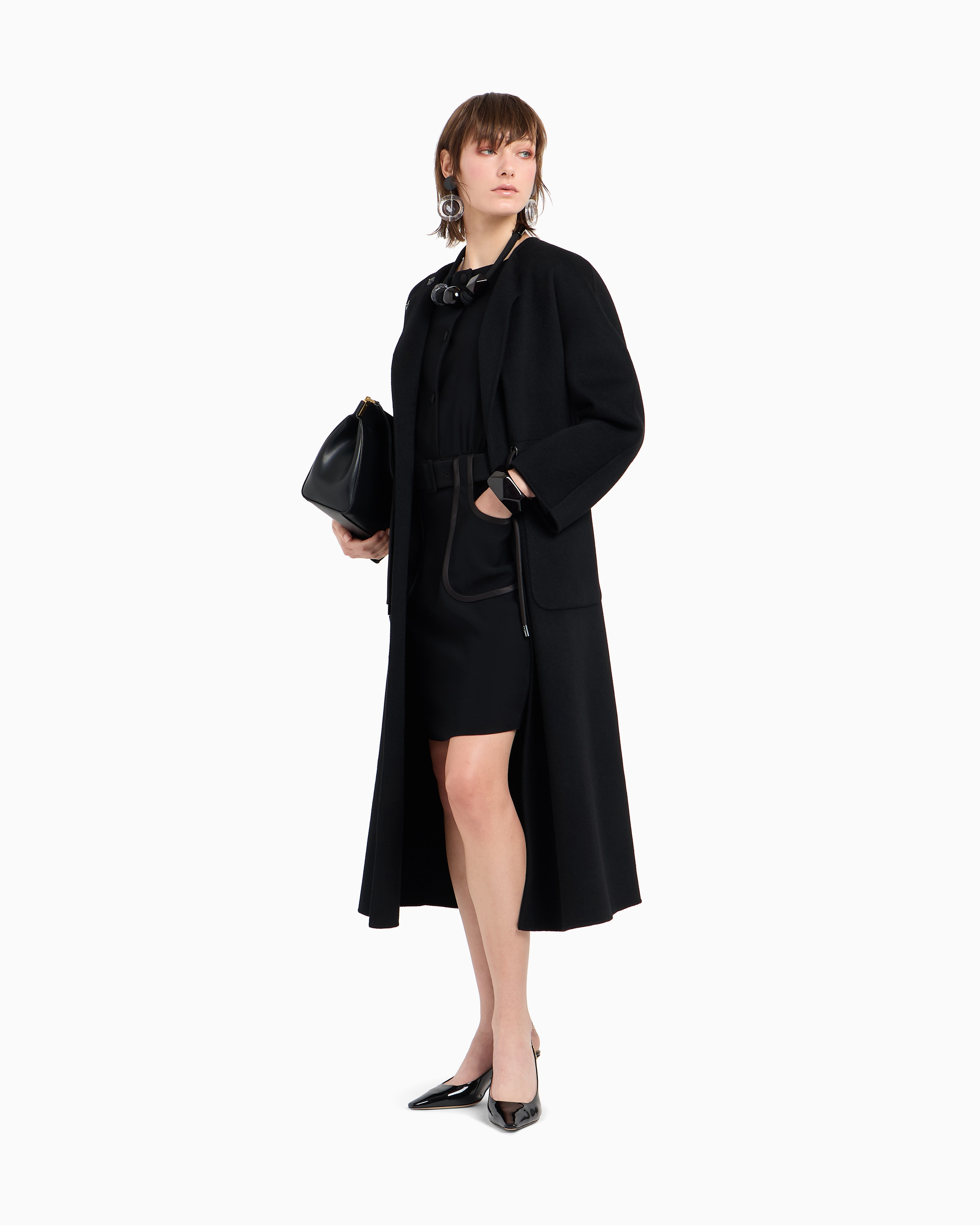 コート EMPORIO ARMANI Woman Coat Black 6D2LT92M14Z 0990 H4NL1H_E9910_926_D_FW2024.jpg