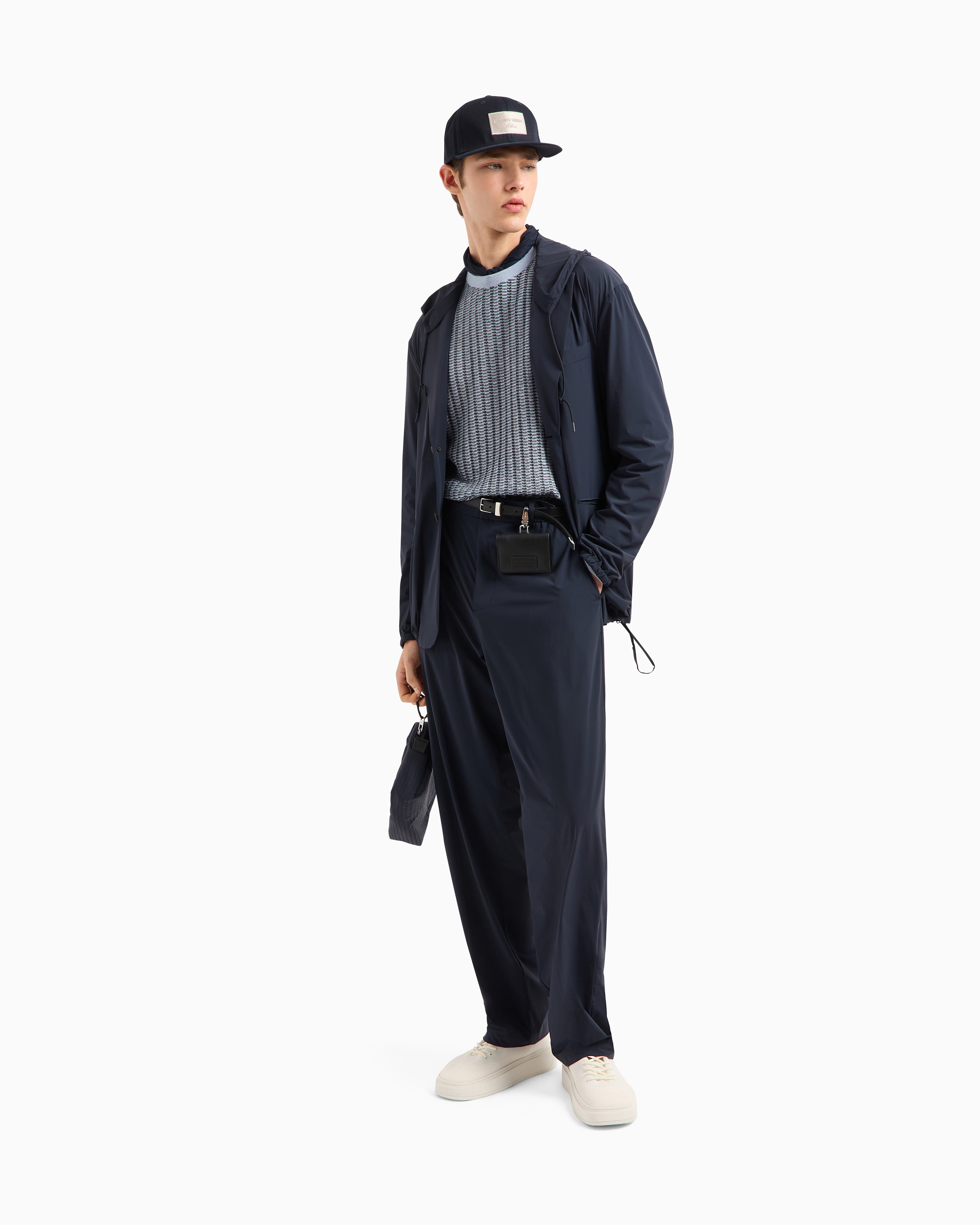 り*う様 EMPORIO ARMANI ネイビー ビジネスジャケット メンズ ジャケット | 【公式】エンポリオ アルマーニ