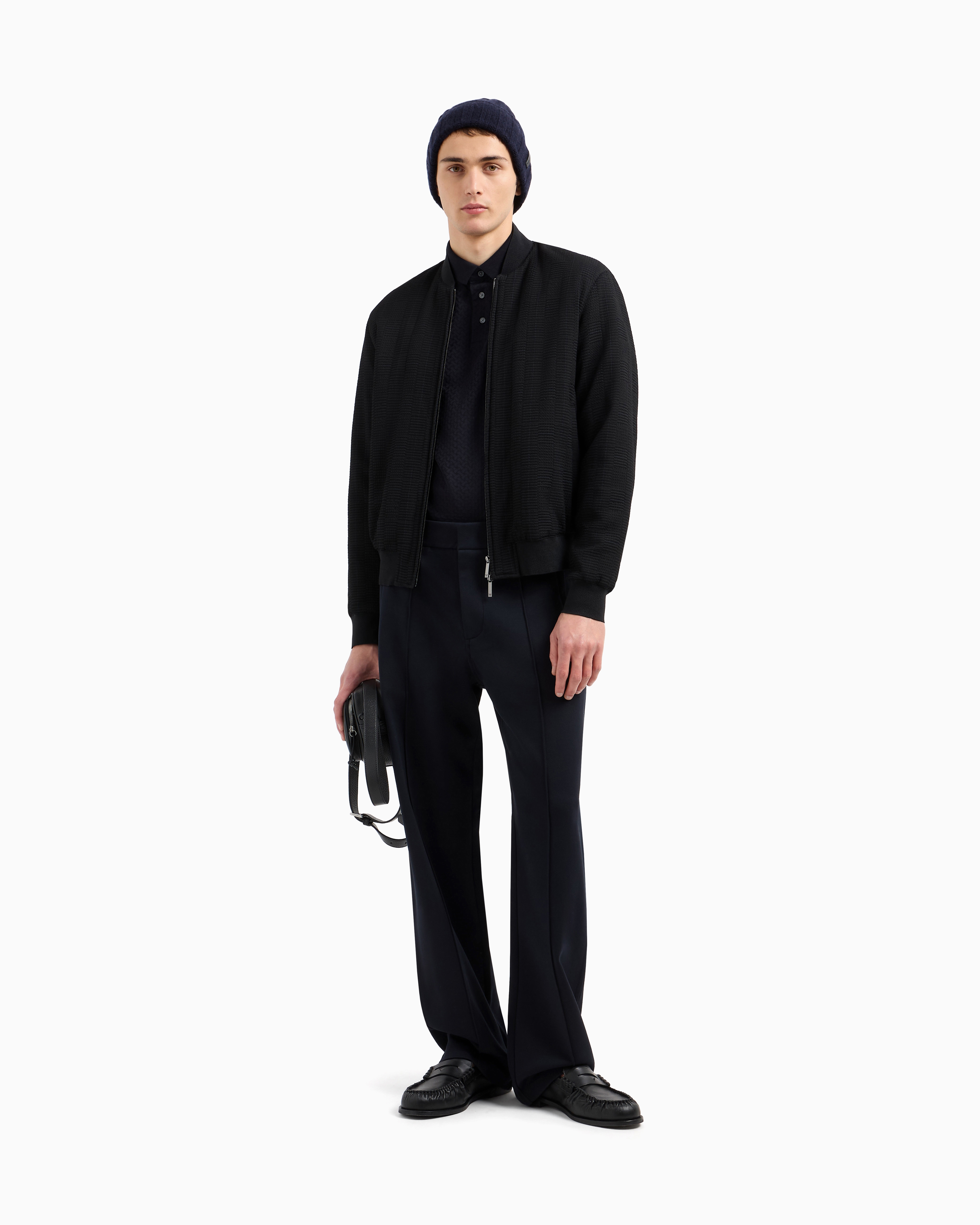Tシャツ・カットソー EMPORIO ARMANI SS25 POLO SHIRT (EM001295 AF10762 FB257) Piqué polo shirt with piped collar | Emporio Armani