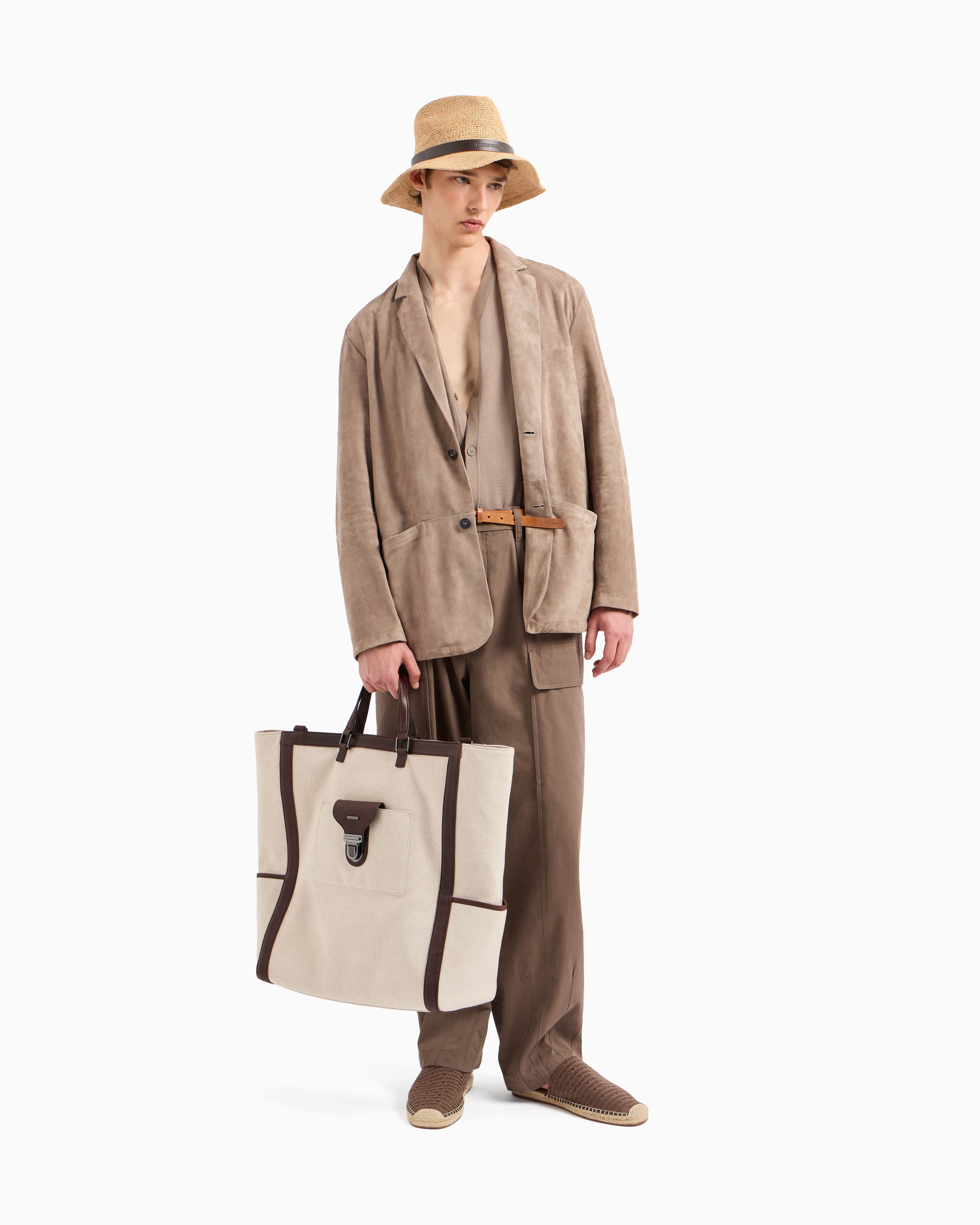ジョルジオアルマーニ　スェード　ジャケット スエード GIORGIO ARMANI(ジョルジオアルマーニ) アウター