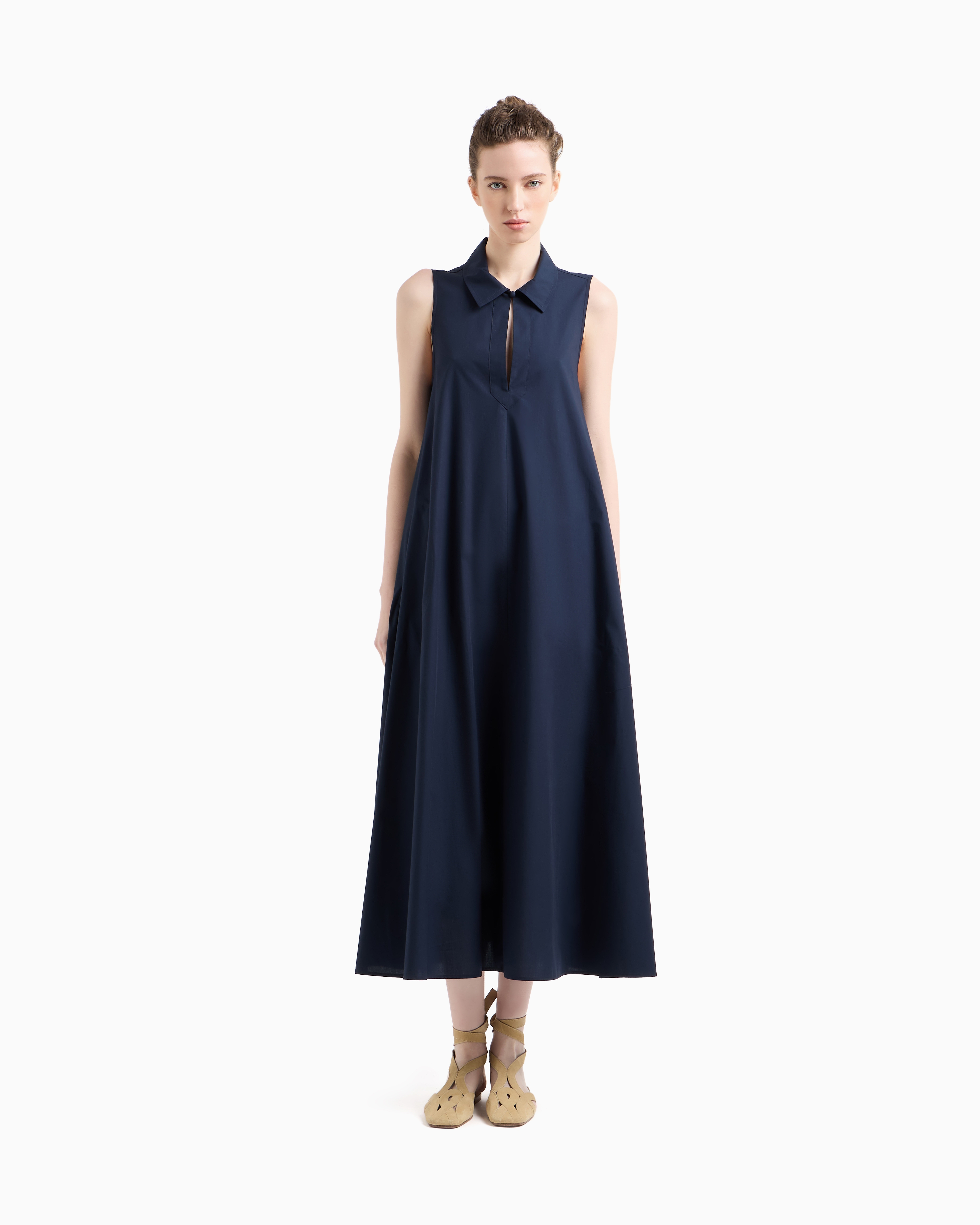 ワンピース EMPORIO ARMANI Woman Dress Blue EW000636AF12364 UB089 Emporio Armani Blue Dresses Women's Clothing at Neiman Marcus