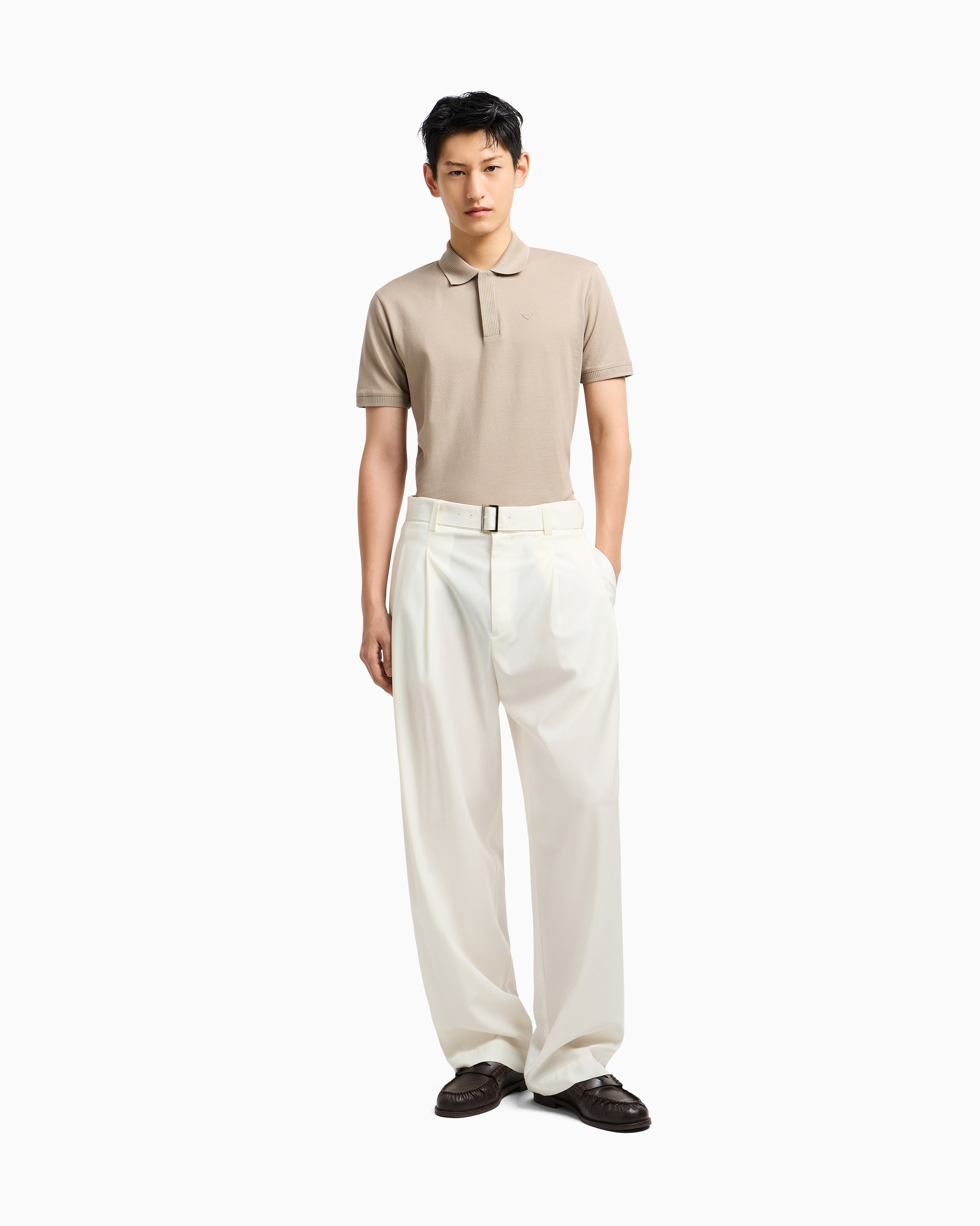 Tシャツ・カットソー EMPORIO ARMANI SS25 POLO SHIRT (EM000850 AF12955 U6167) Jersey polo shirt | Emporio Armani