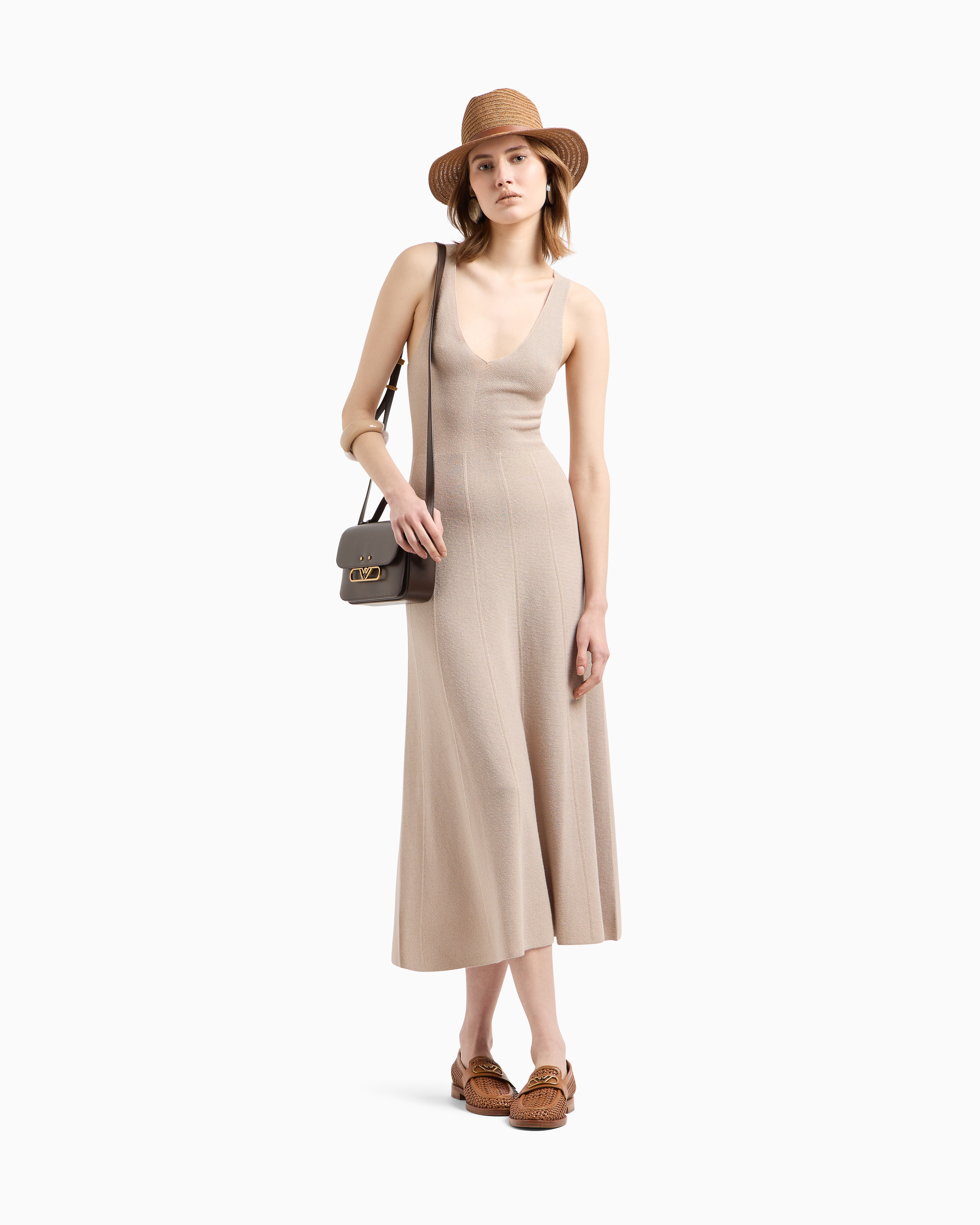 ワンピース EMPORIO ARMANI Woman Dress Beige EW001449 AF15108 U8020 undefined