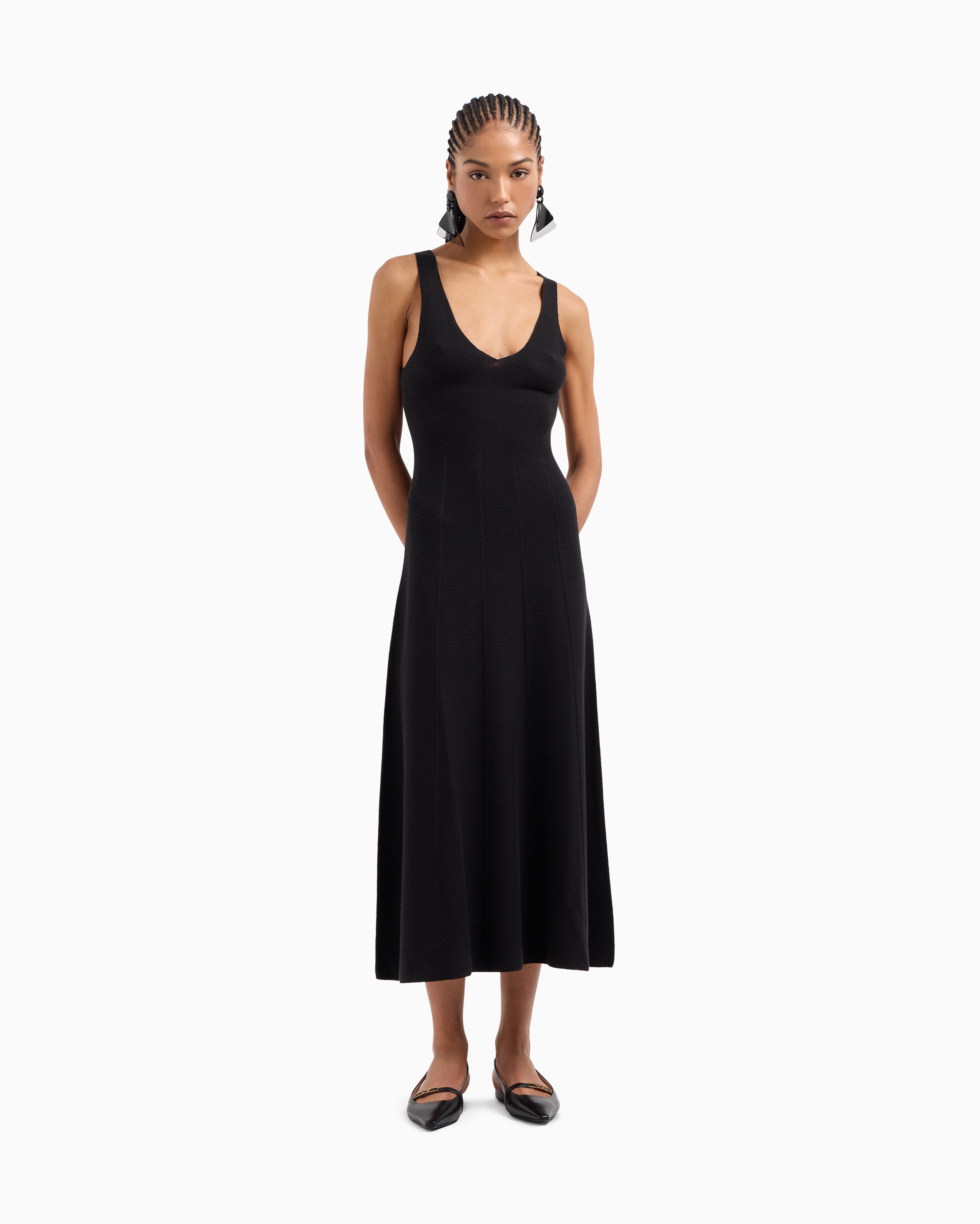 ワンピース EMPORIO ARMANI Woman Dress Beige EW001449 AF15108 U8020 EMPORIO ARMANI: Dress woman - Beige | Emporio Armani dress