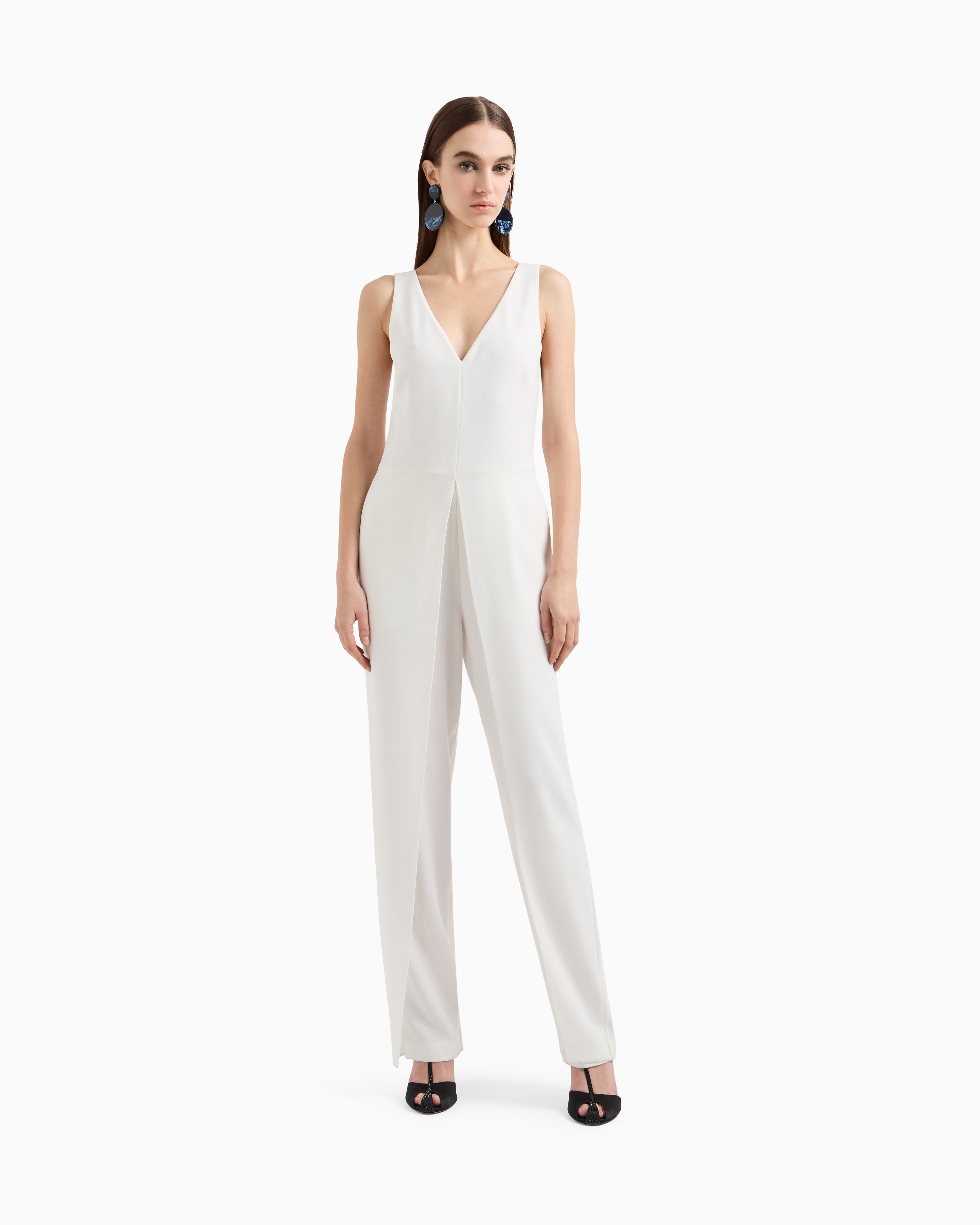 ワンピース EMPORIO ARMANI Women Mid Skirts EW000632AF12364U0006 WHITE EMPORIO ARMANI: Dress woman - White | Emporio Armani dress