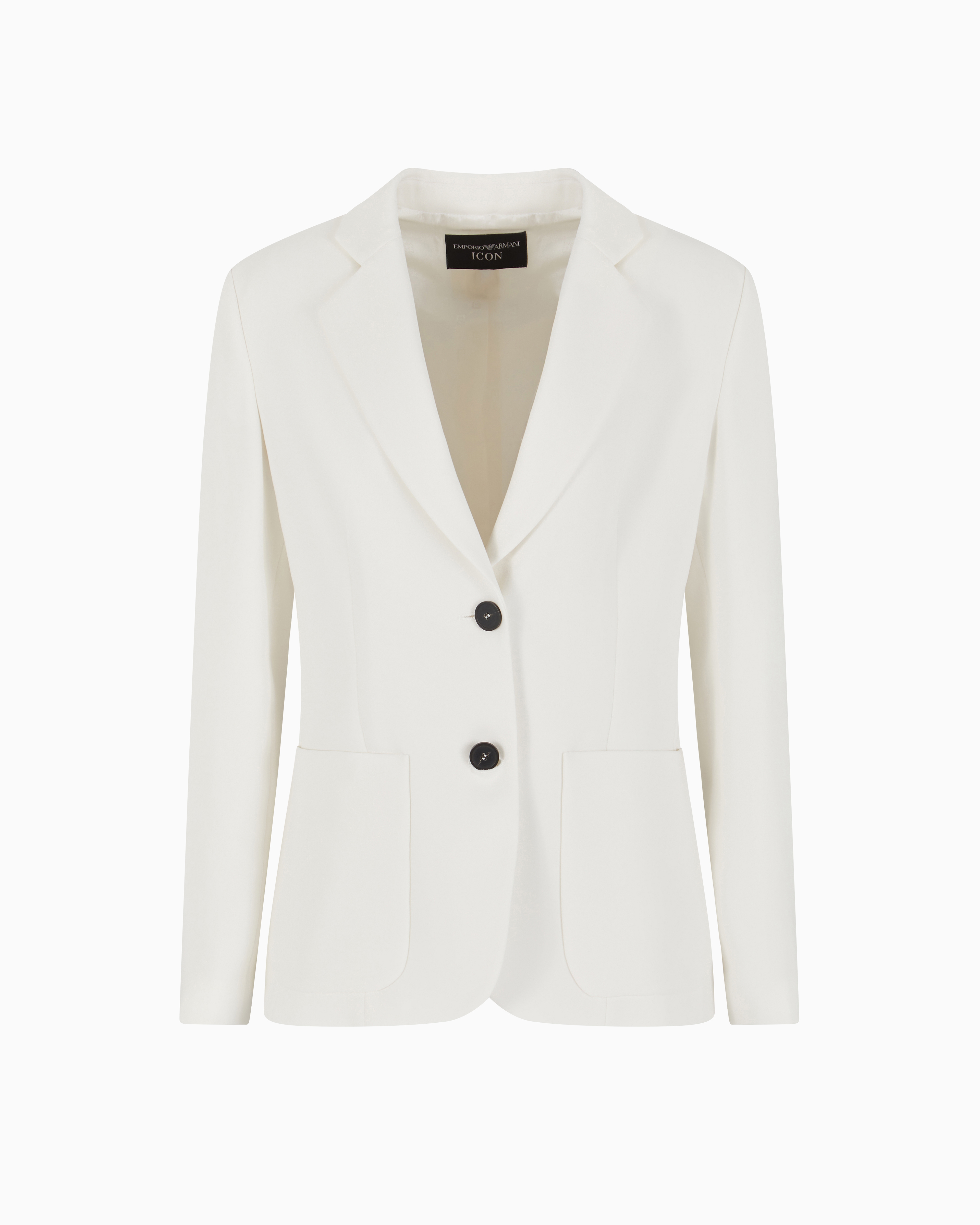 アウターその他 EMPORIO ARMANI Woman Blazer White EW000968TE12251 U0001 EW000968_TE12251_U0001_F_SS202