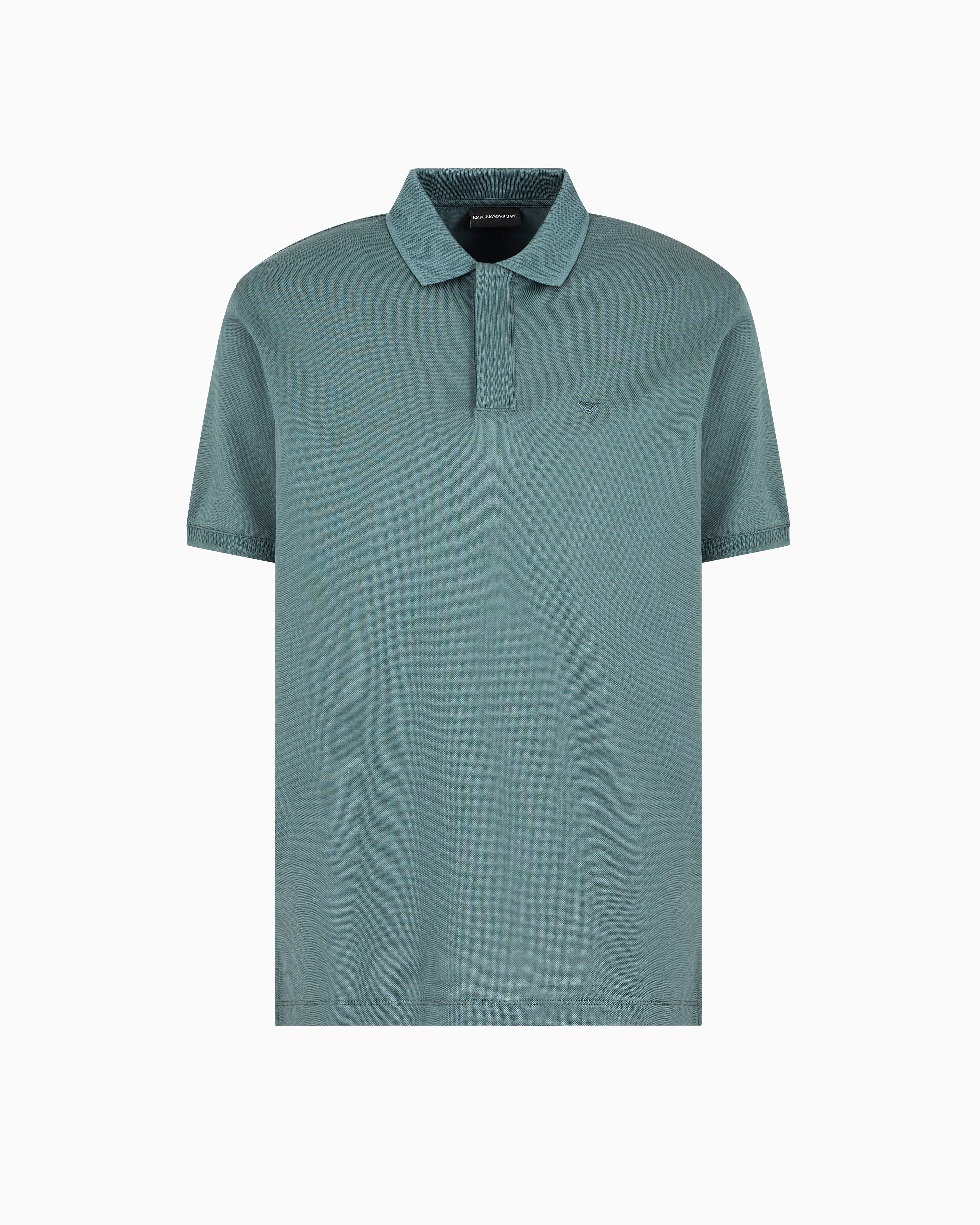 Tシャツ・カットソー EMPORIO ARMANI SS25 POLO SHIRT (EM000850 AF12955 UB118) Jersey polo shirt | Emporio Armani