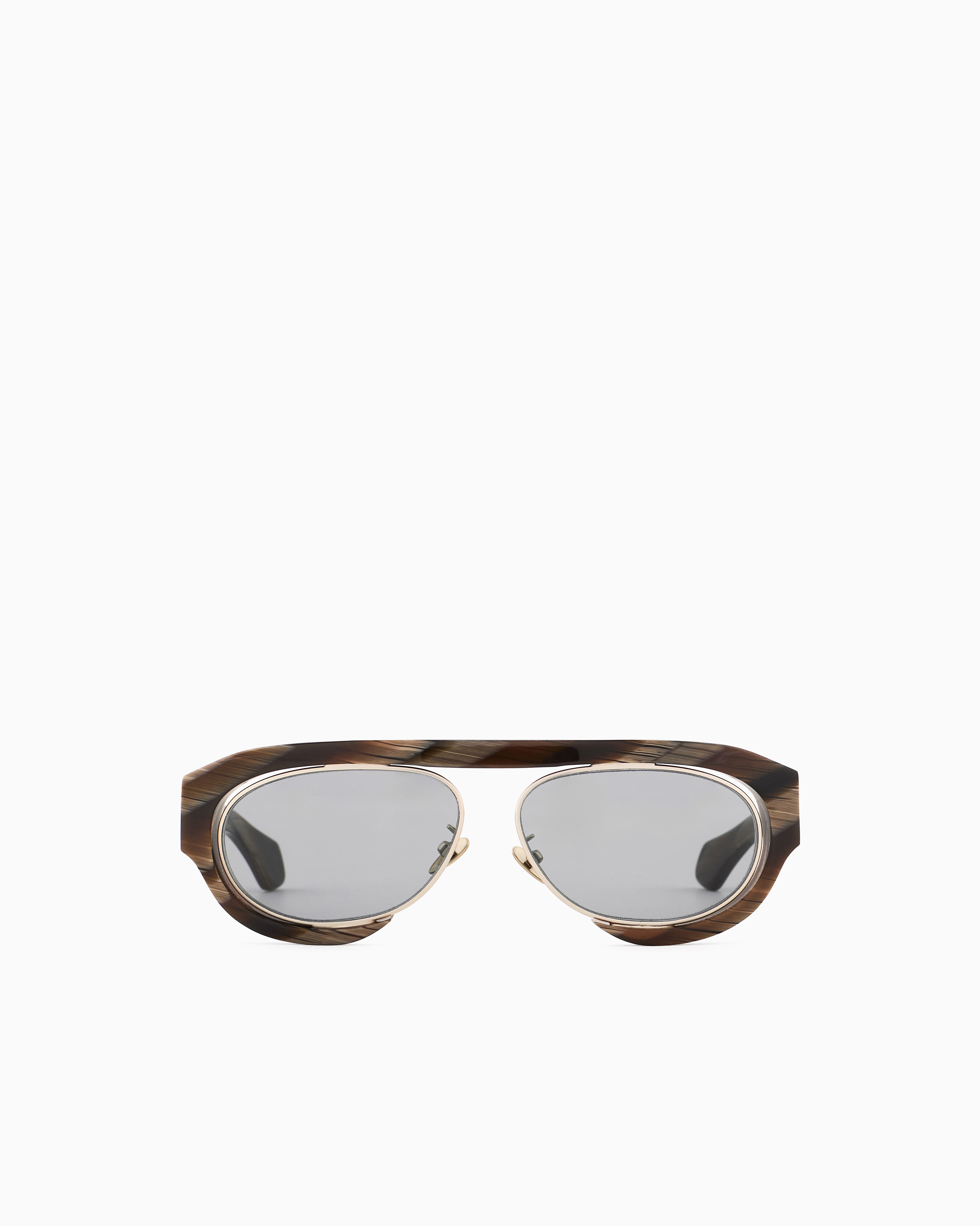 Giorgio Armani Men's Oval Sunglasses