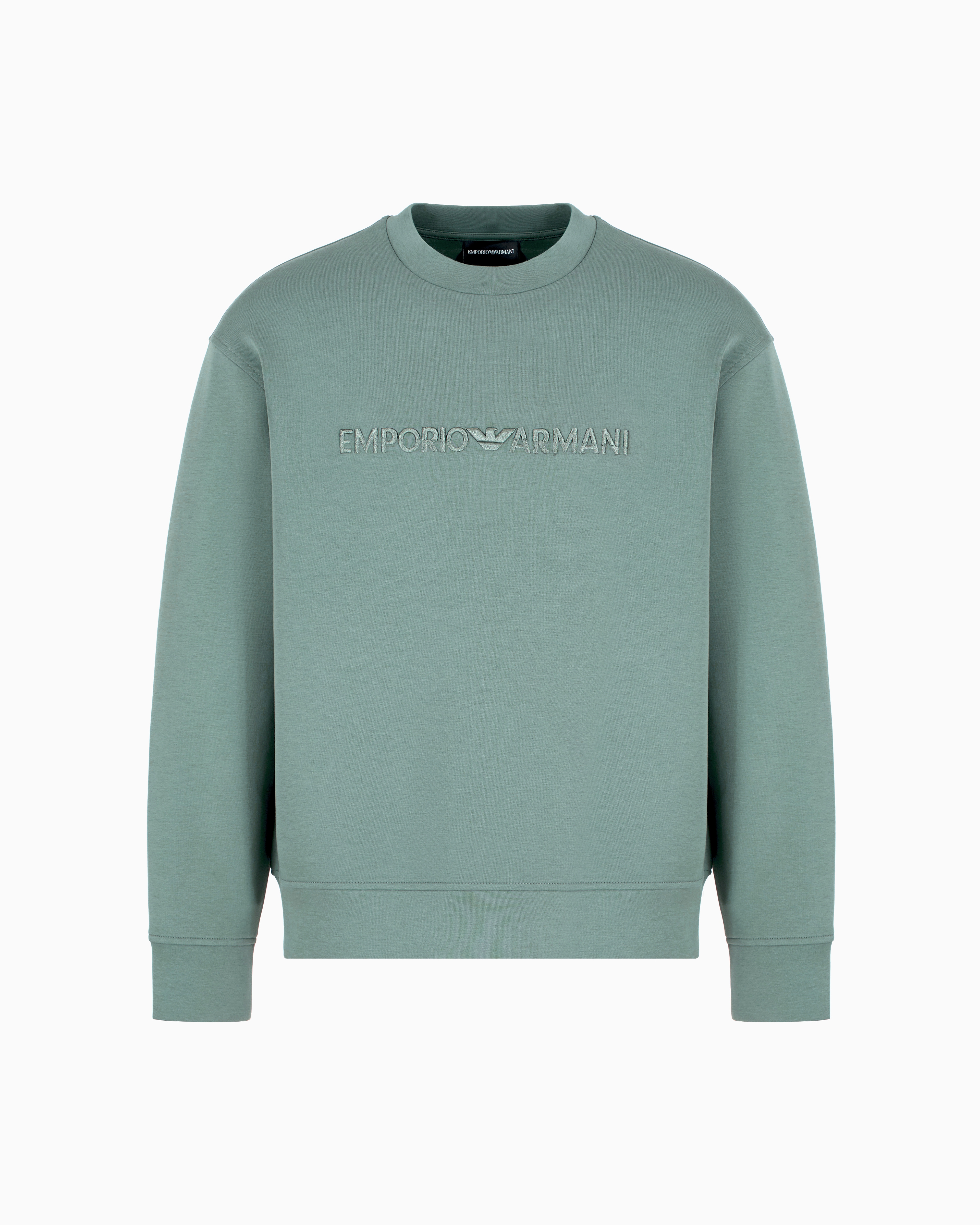 送料関税込み☆ EMPORIO ARMANI ロゴ スウェット エンポリオ アルマーニ】スウェットシャツ ロゴプリント
