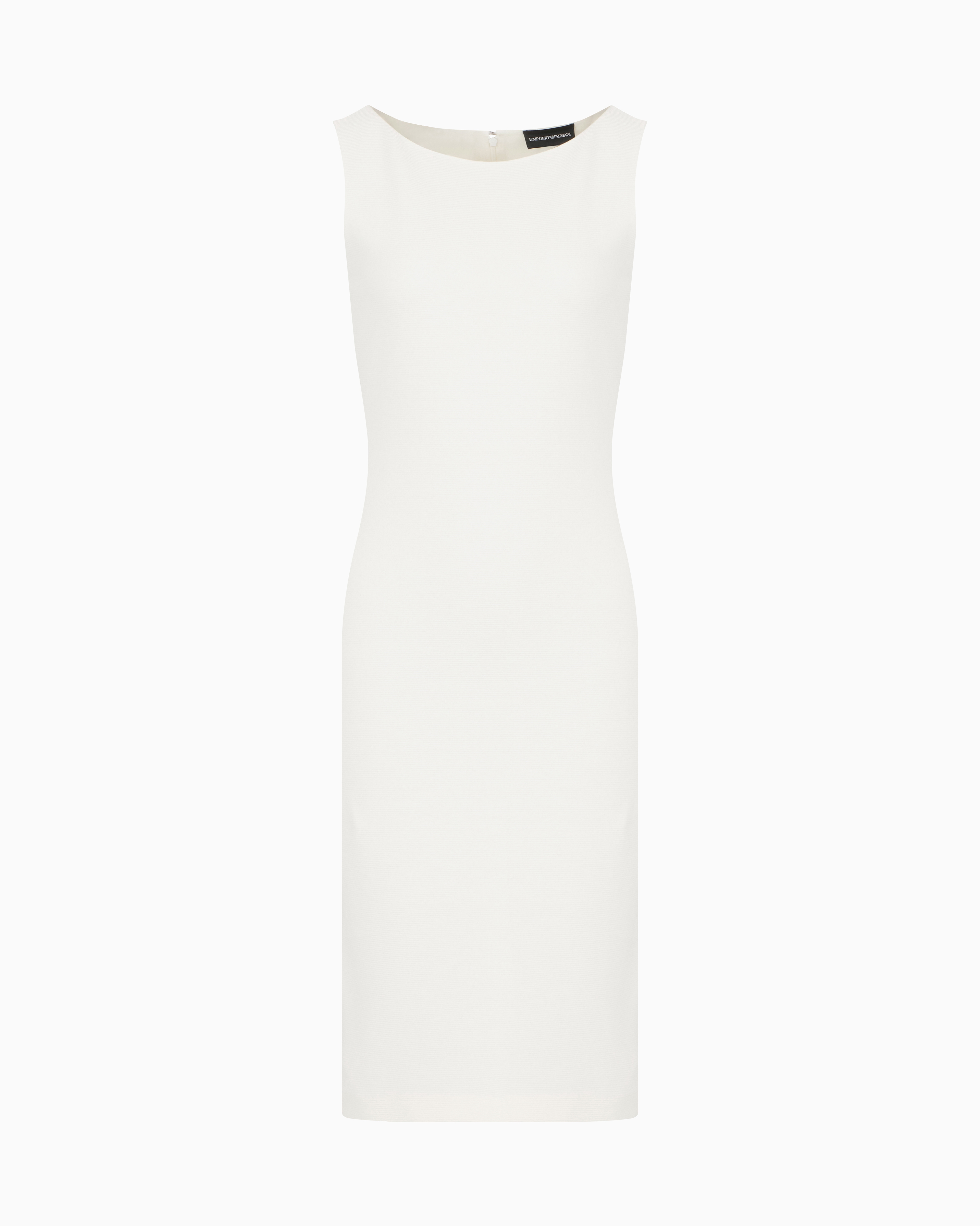 Ottoman jersey sheath dress | Emporio Armani