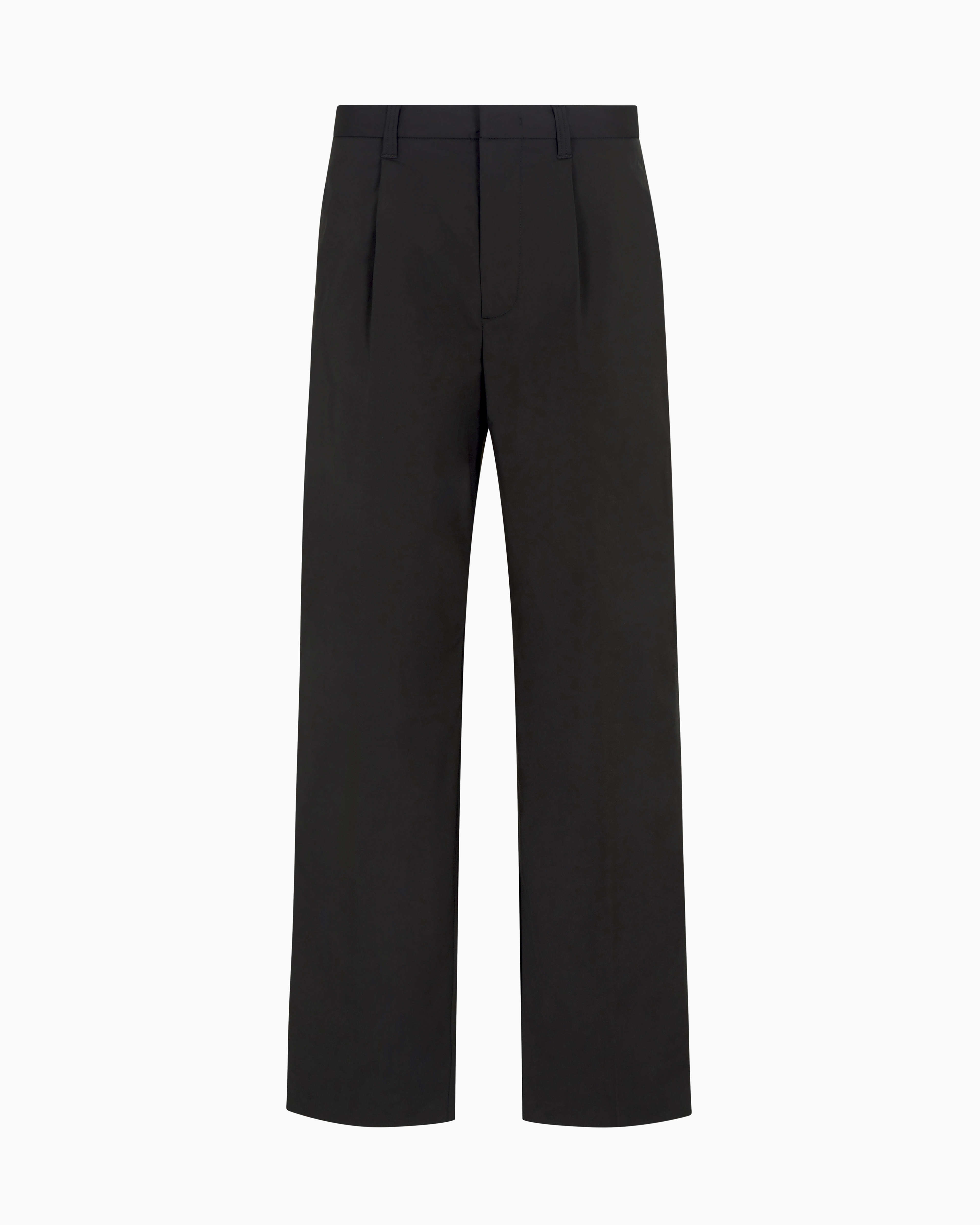 Technical fabric trousers with zip pocket | Emporio Armani