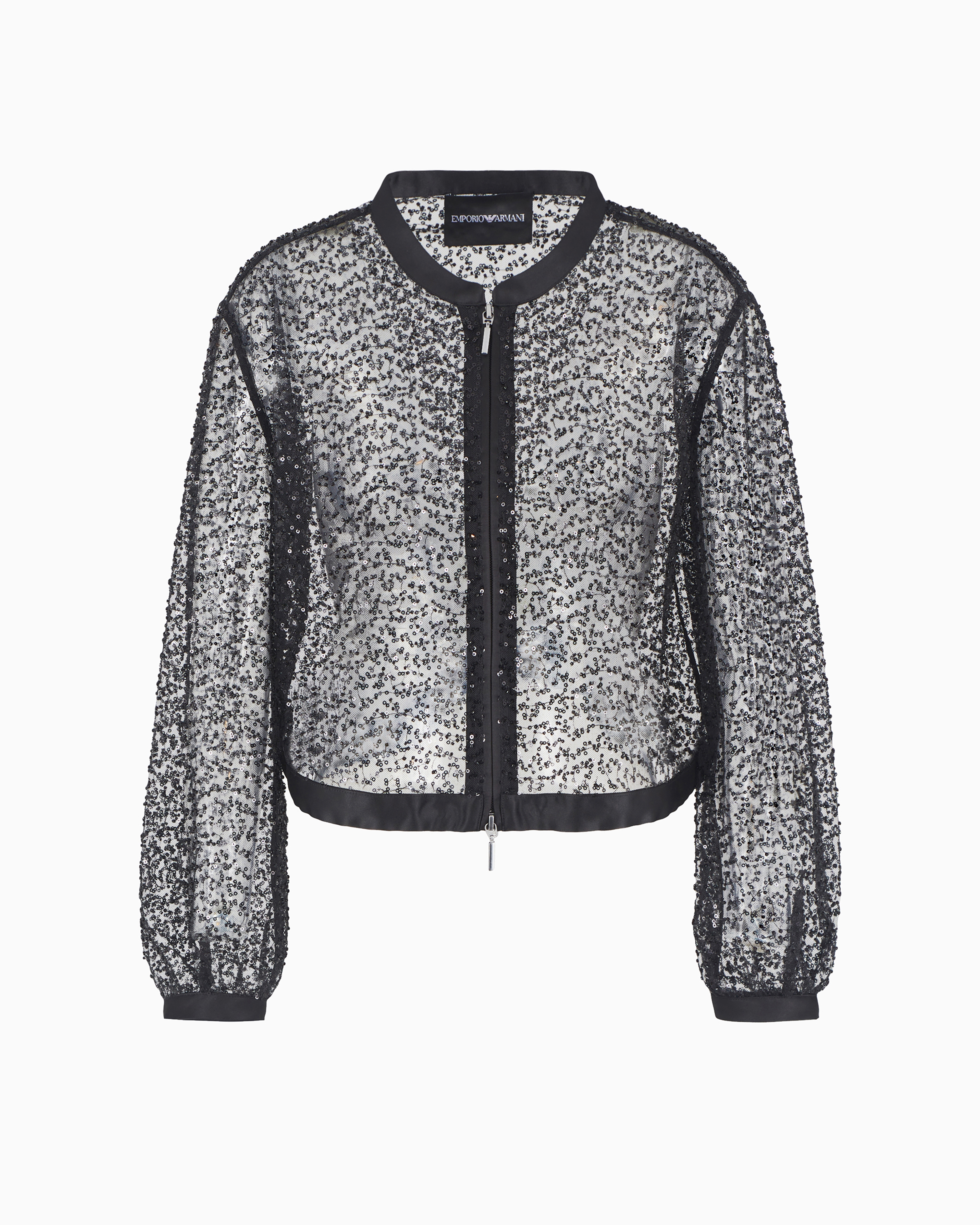ジャケット GIORGIO ARMANI GIACCA JACQUARD GEOMETRIA MICROPAILLETTES Giorgio Armani Women's Giacca Jacquard Geometria