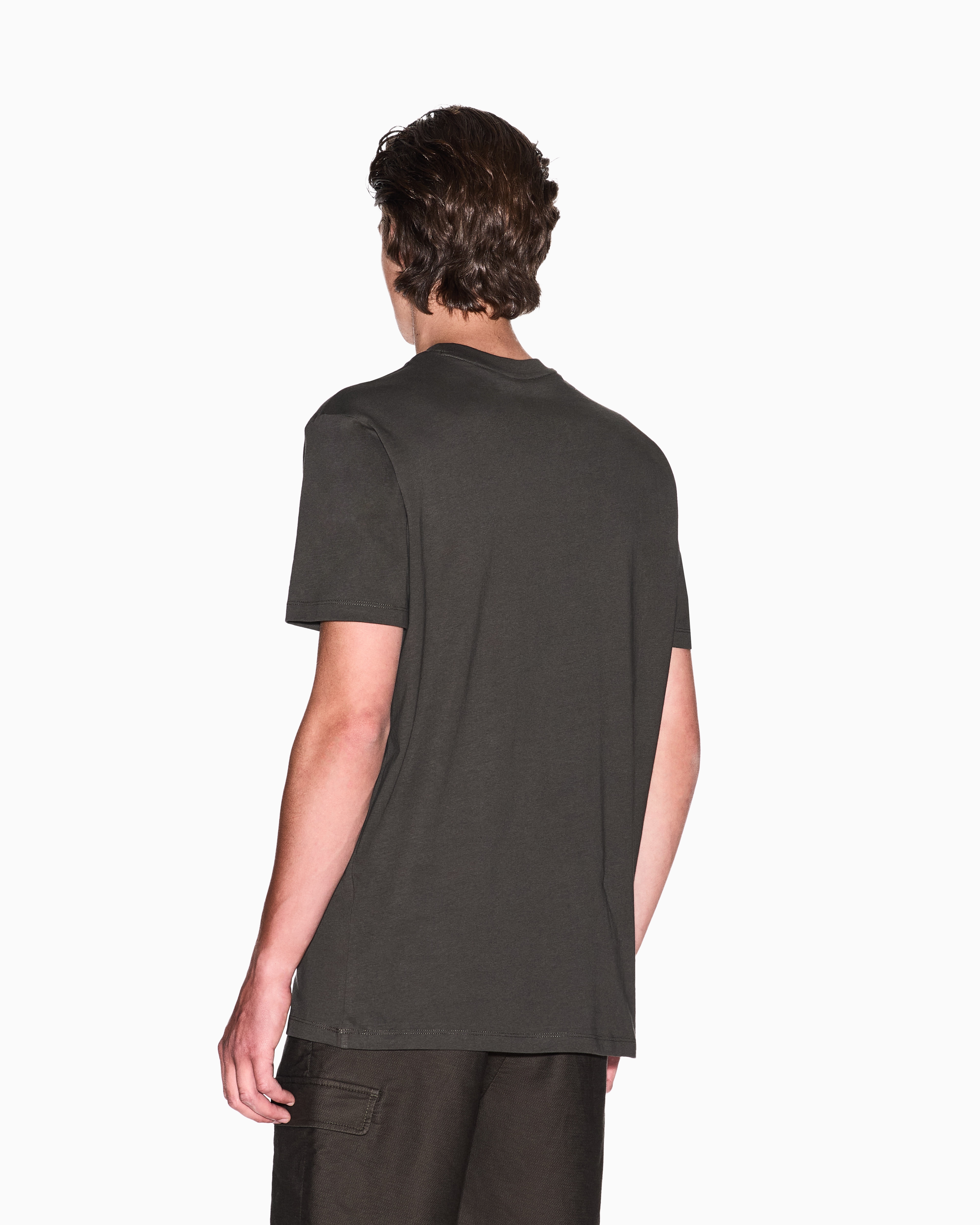 Armani Exchange - Regular fit Milan New York t-shirt, Man, Green, Size: