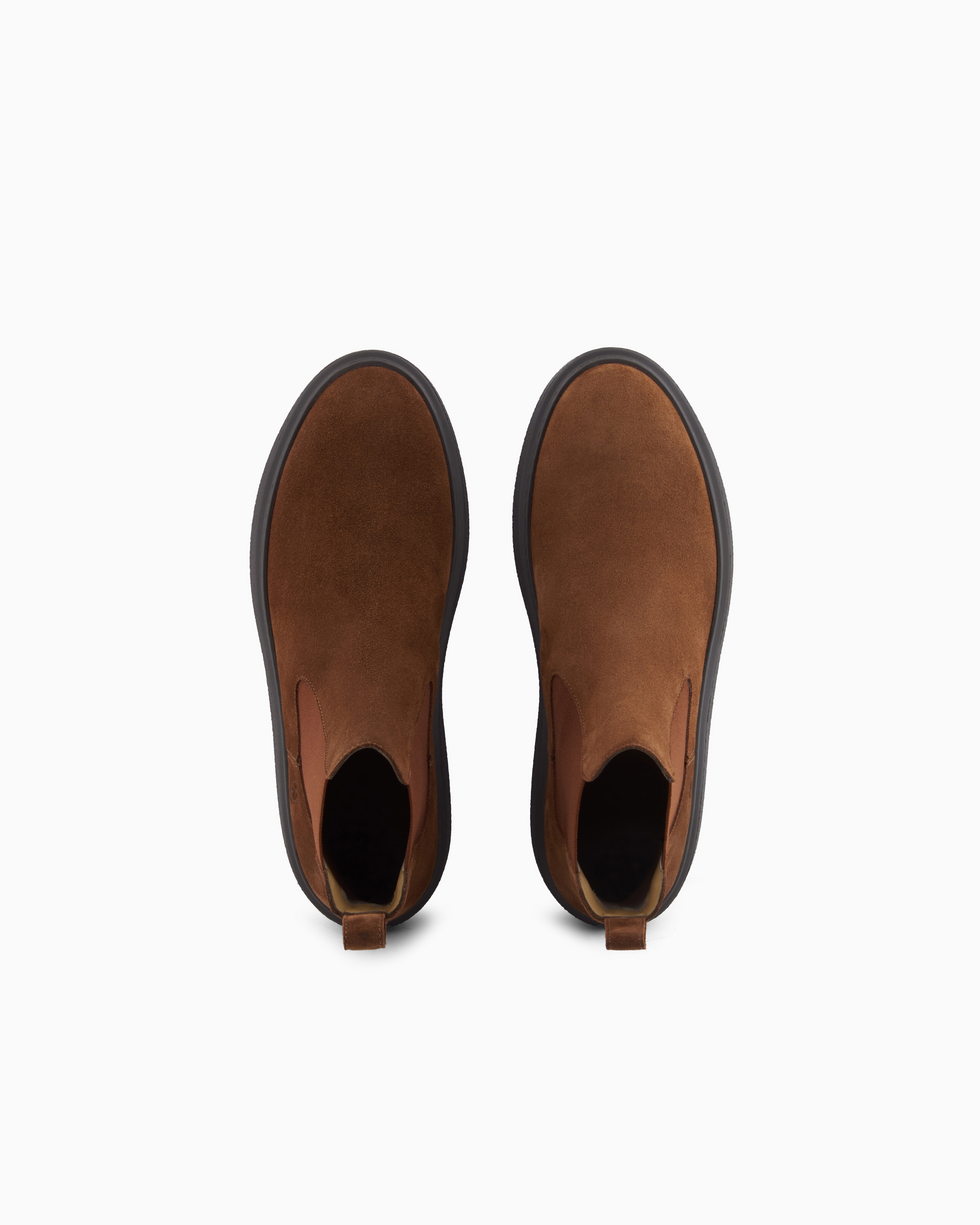 Giorgio Armani Boots In Brown