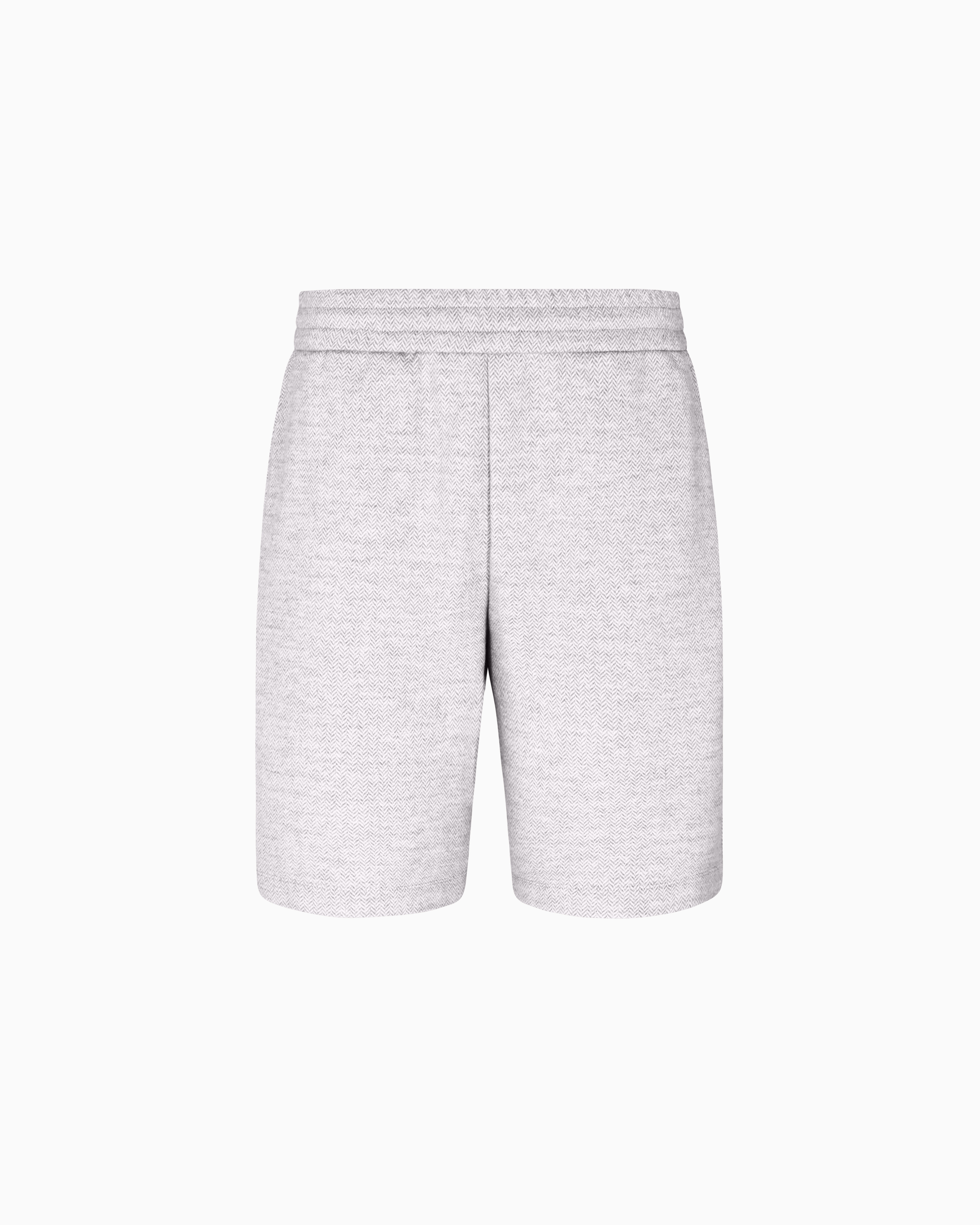 Giorgio Armani Bermuda Shorts In Neutral