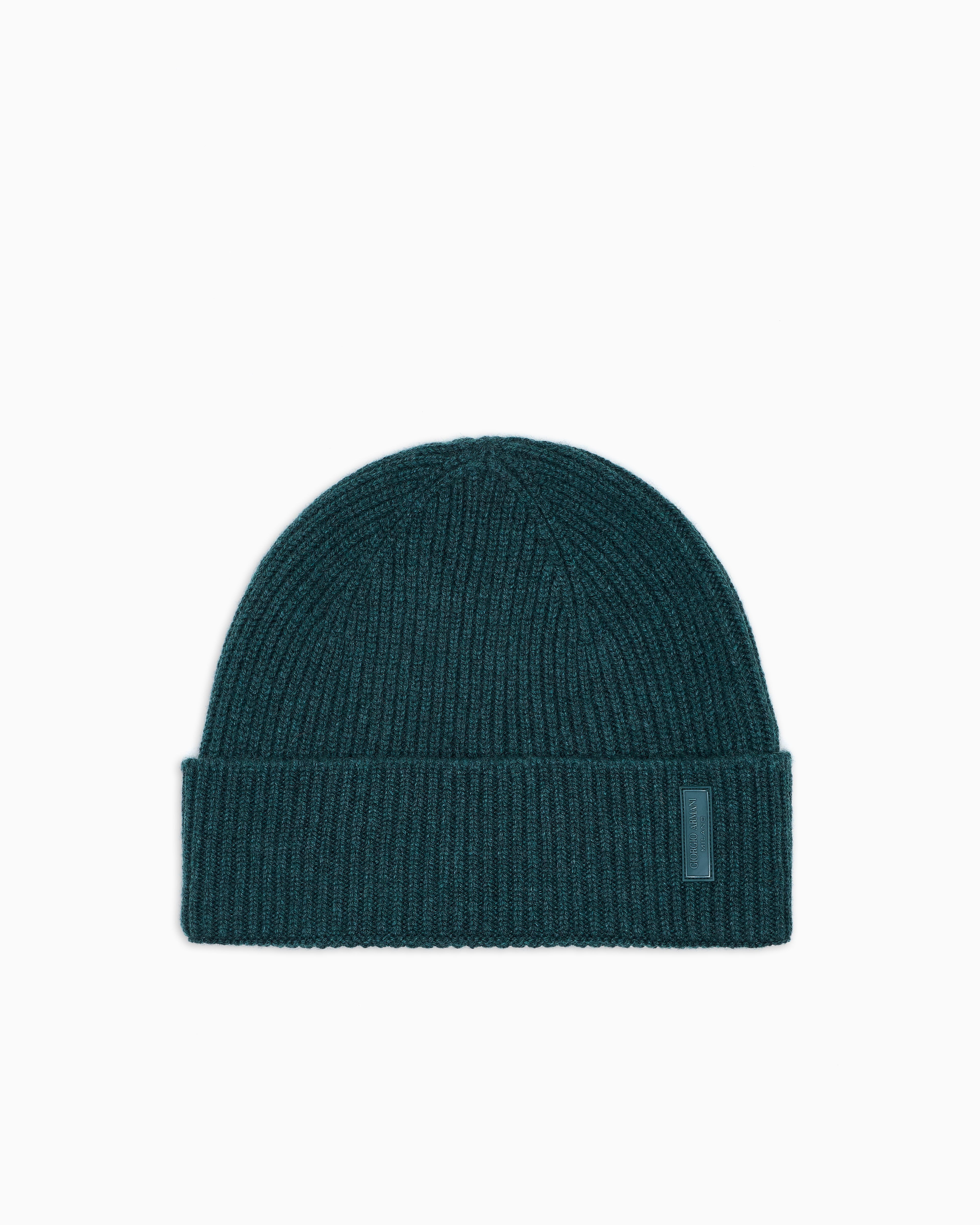 Giorgio Armani Cashmere Beanie In Green