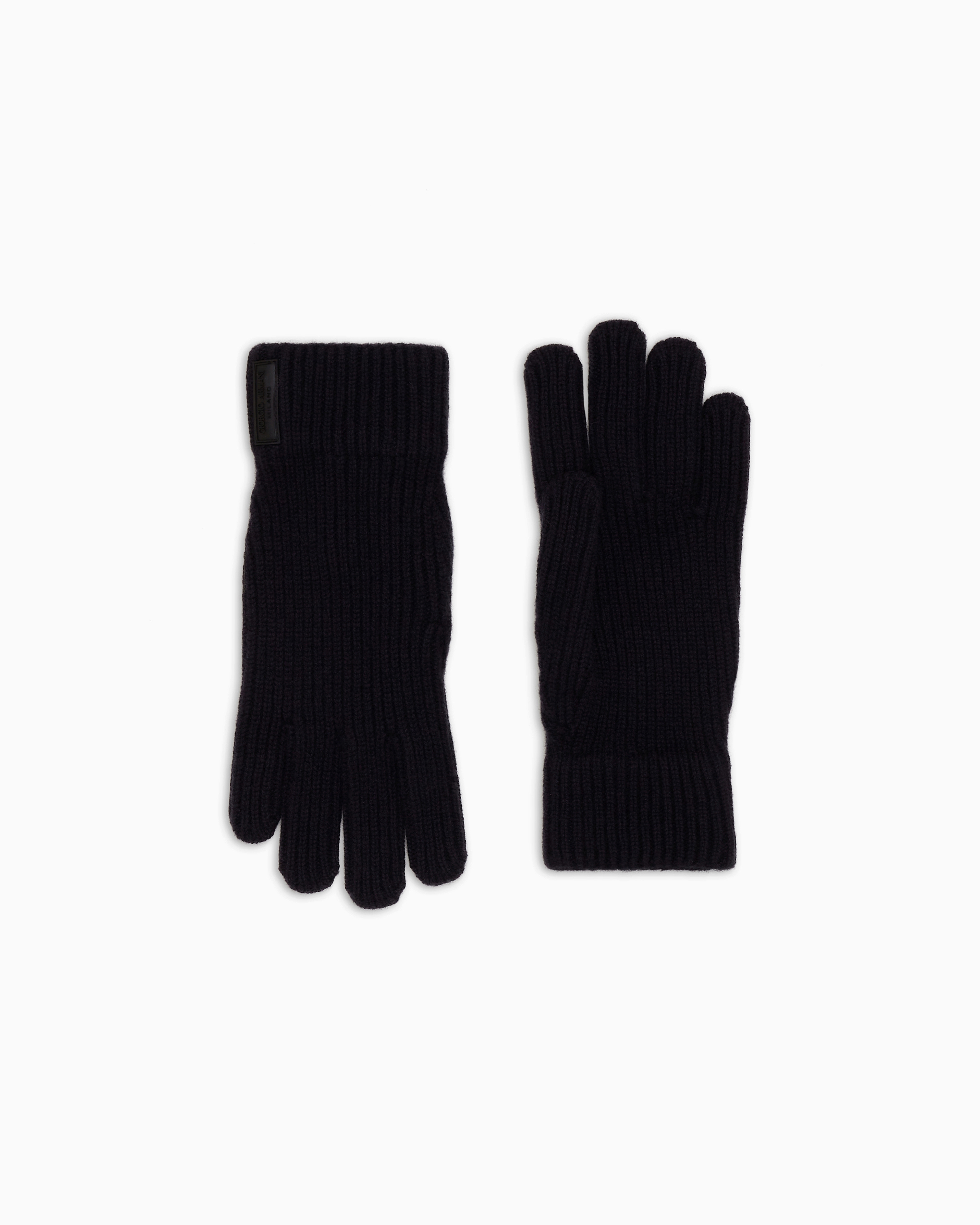 DEVOA Knit Glove Cotton / Cashmere （BLACK） -FASCINATE