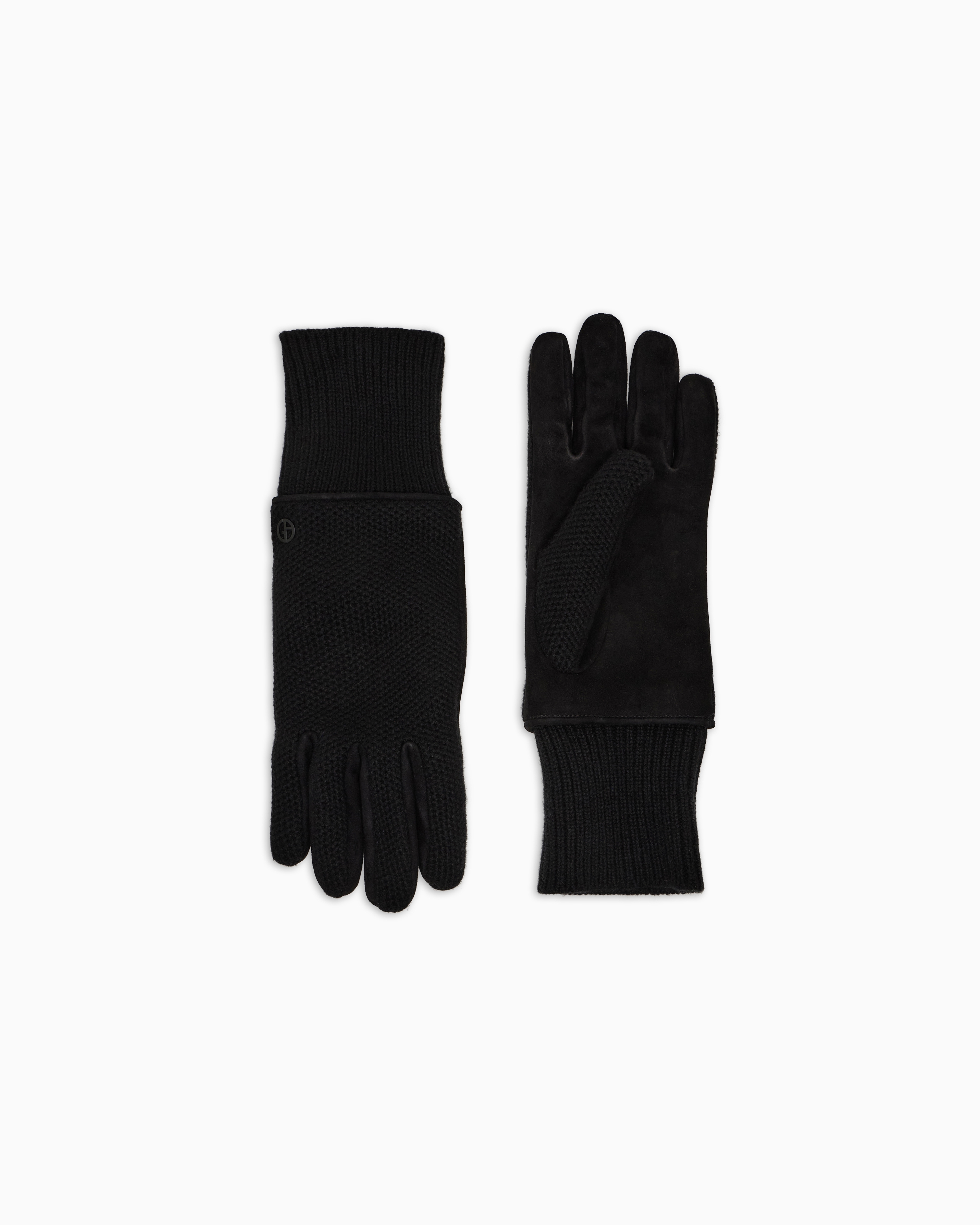Giorgio Armani Gloves In Black