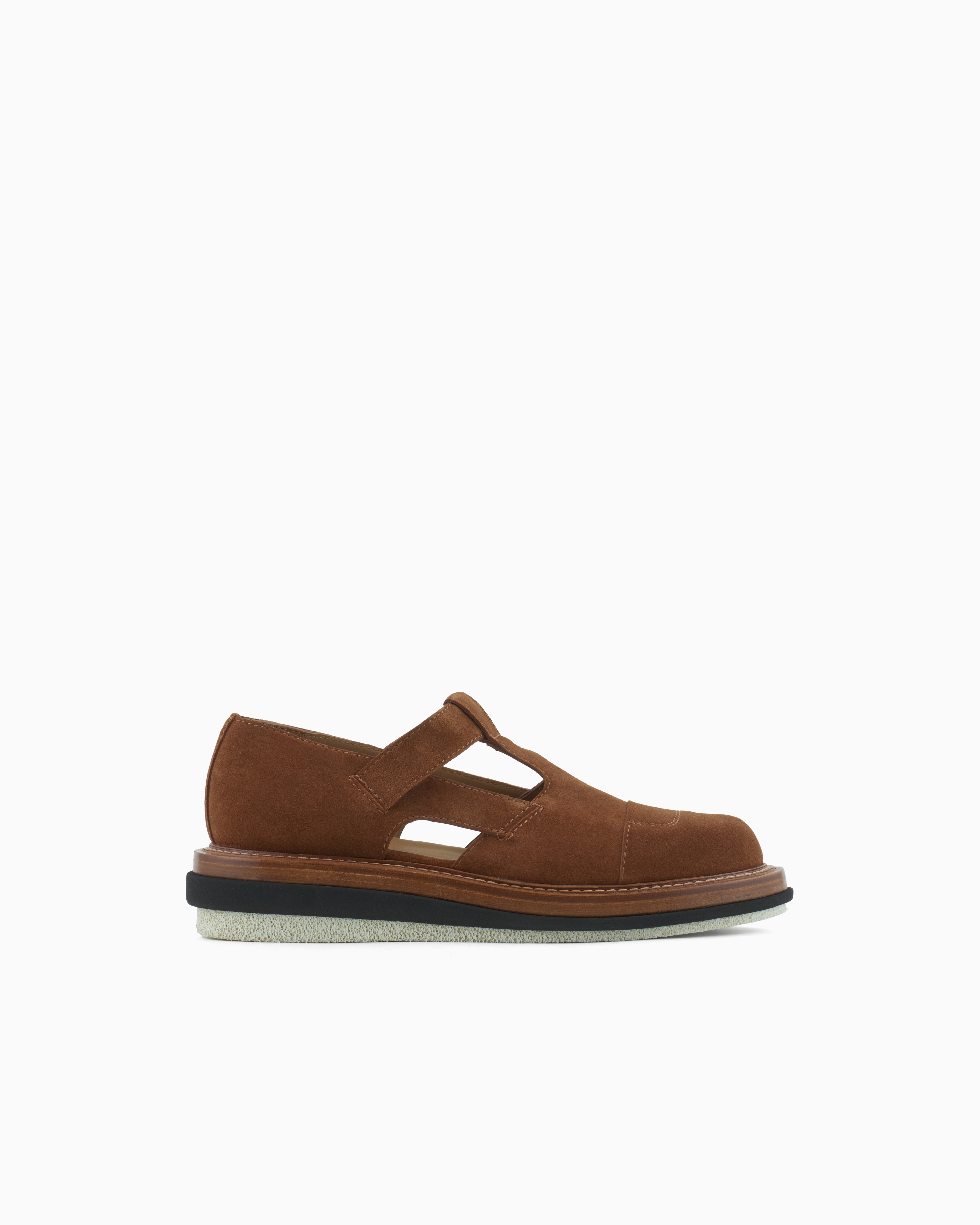 Emporio Armani - Loafers, Man, Brown, Size: