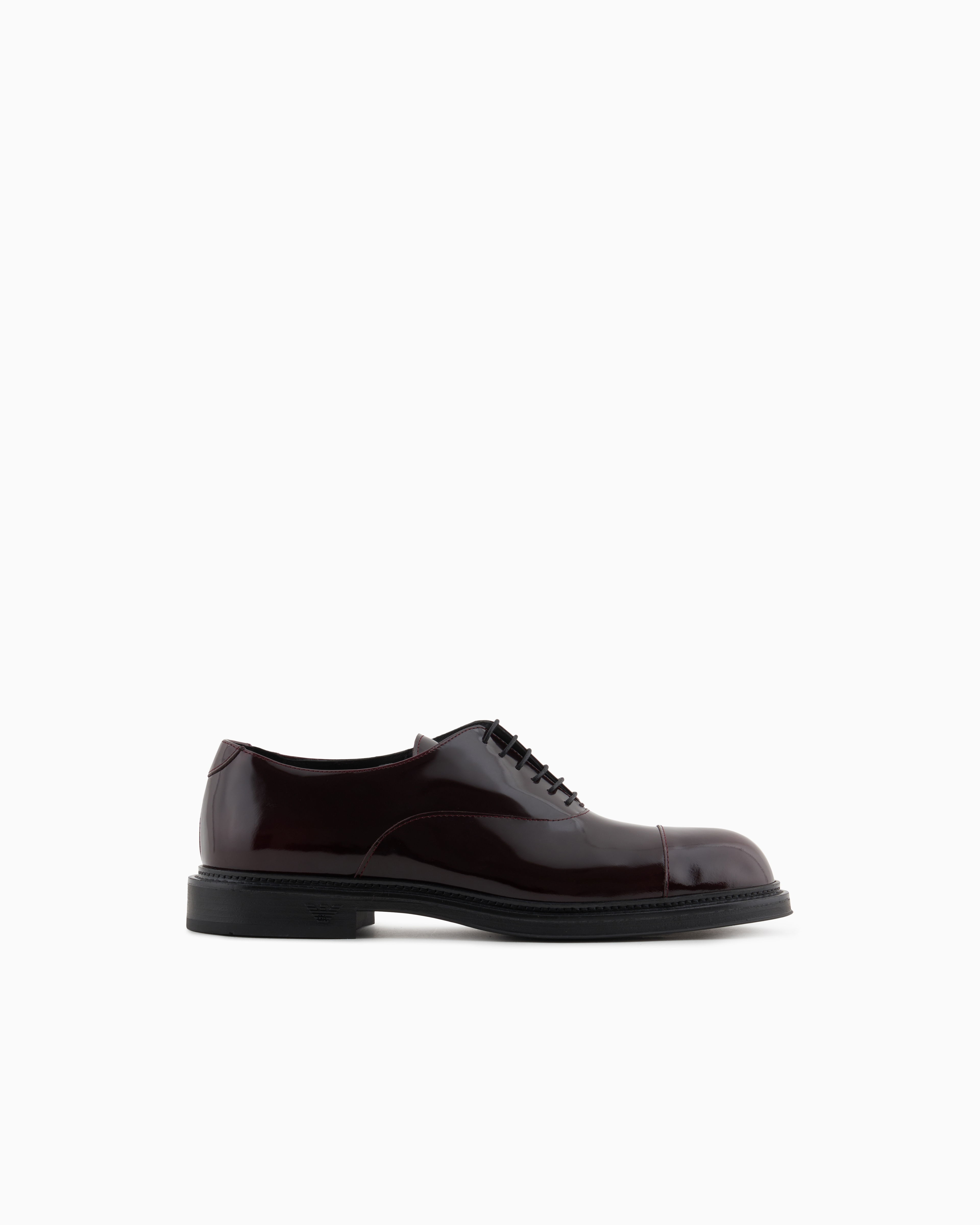 ローファー・オックスフォード EMPORIO ARMANI Woman Oxford shoes Black X3P853XR385 R680 X4C676_XF778_00319_F_SS2025.jpg