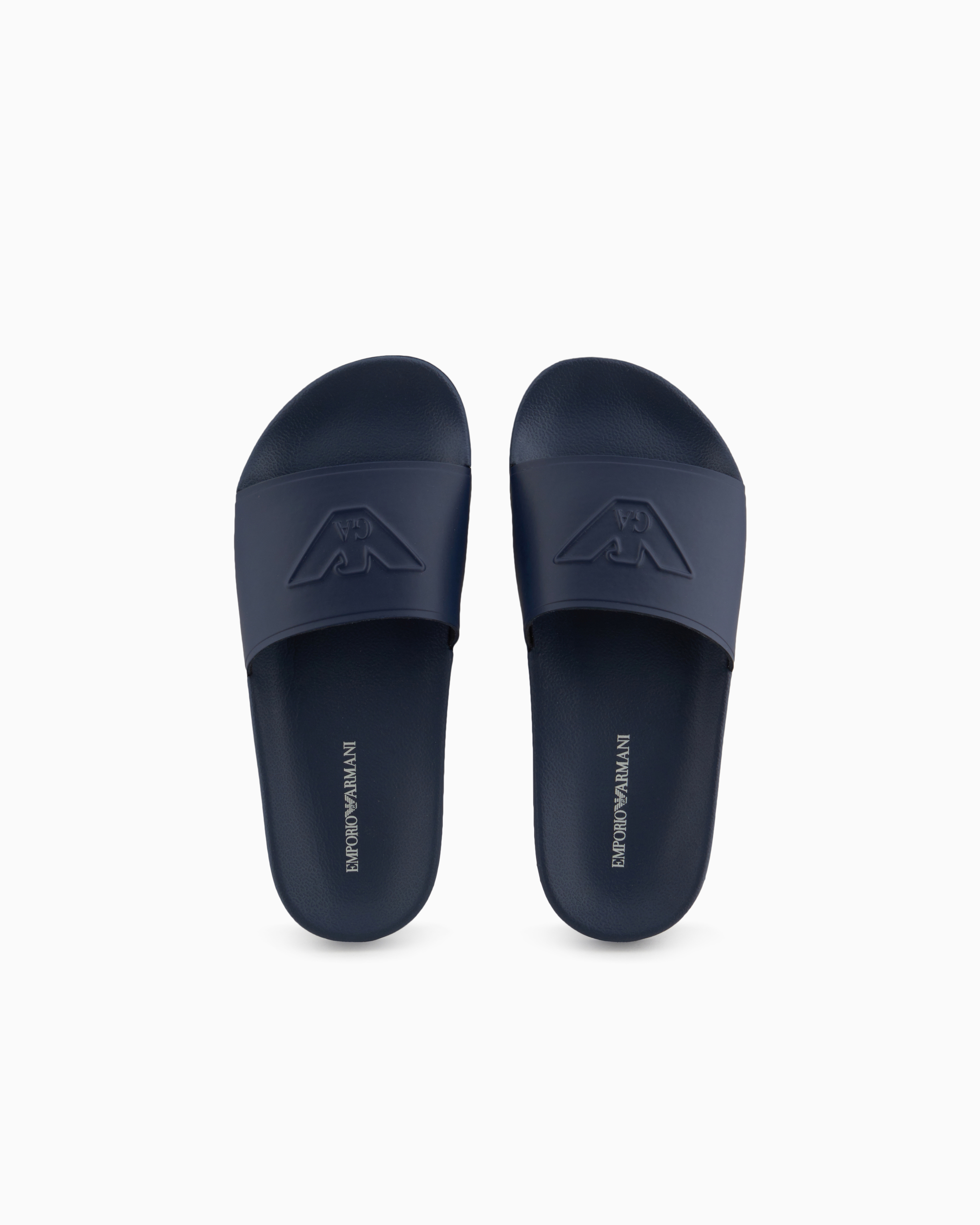 ジョルジオアルマーニ Giorgio Armani Slide Sandals Slides with EA7 logo | EA7