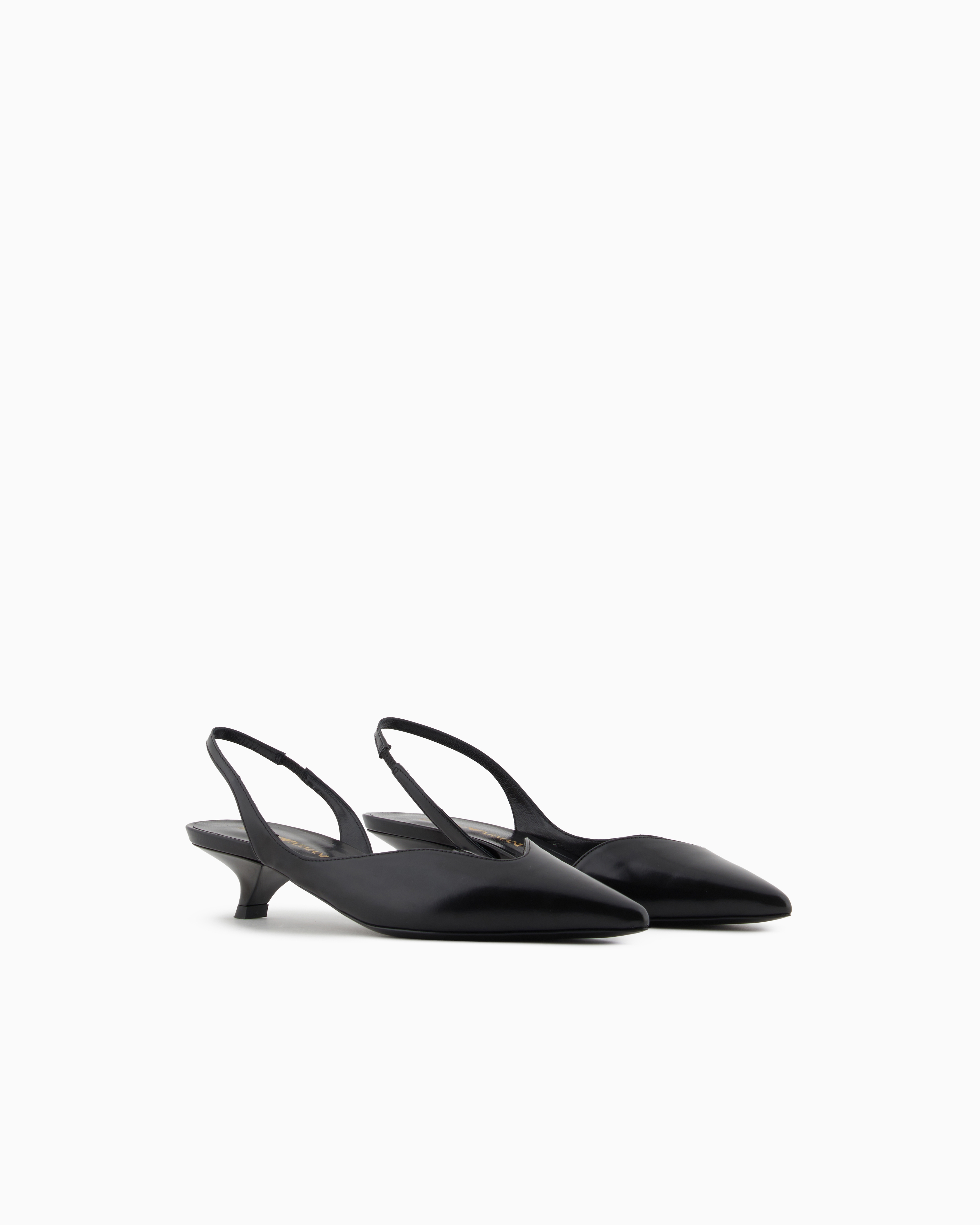 EMPORIO ARMANI ハイヒール　ブラック　37 EMPORIO ARMANI ハイヒールブラック37