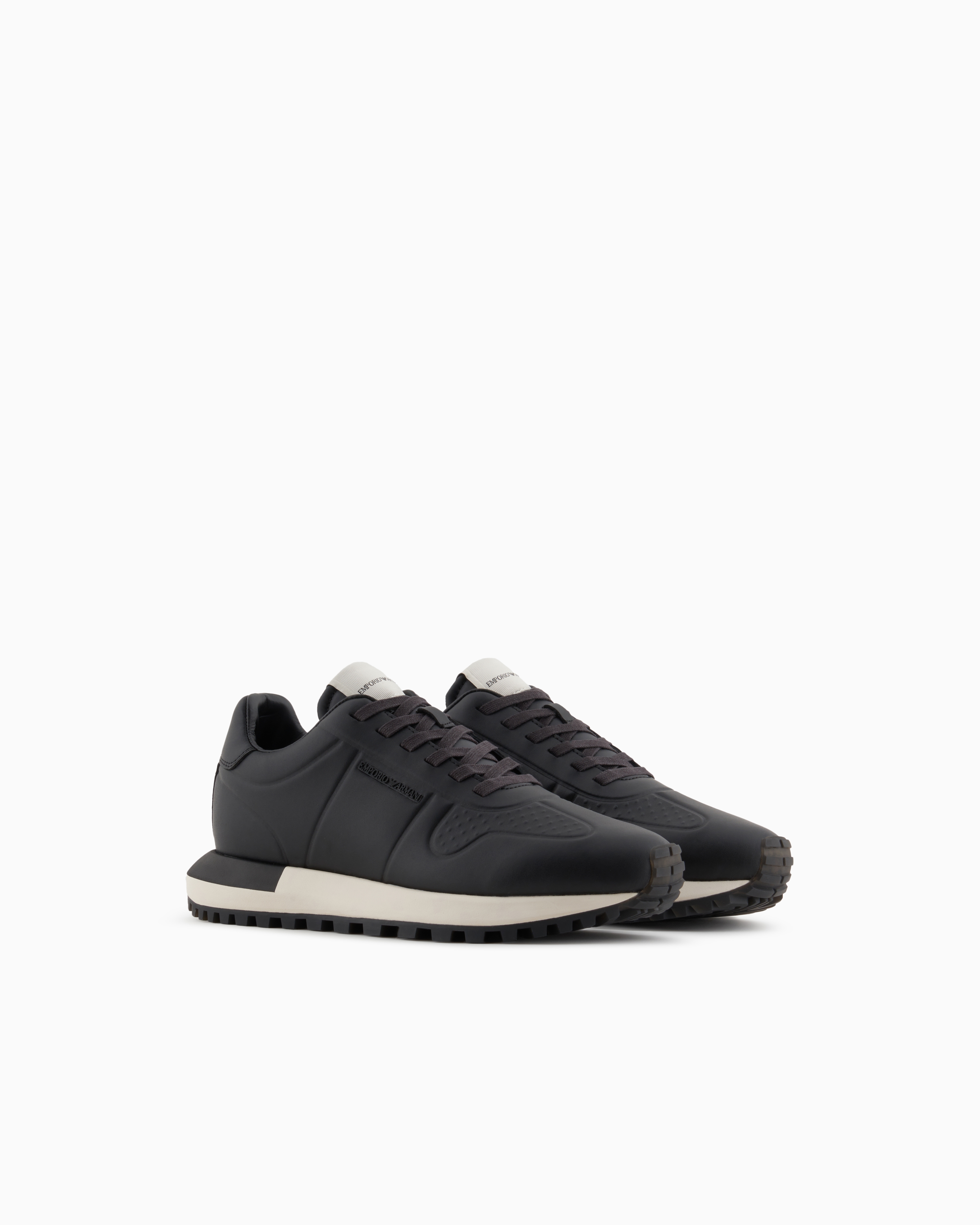 レザー★プリント柄★スニーカー★ EMPORIO ARMANI EA7 スニーカー カモフラージュ X8X151-XK386-T653 (EMPORIO