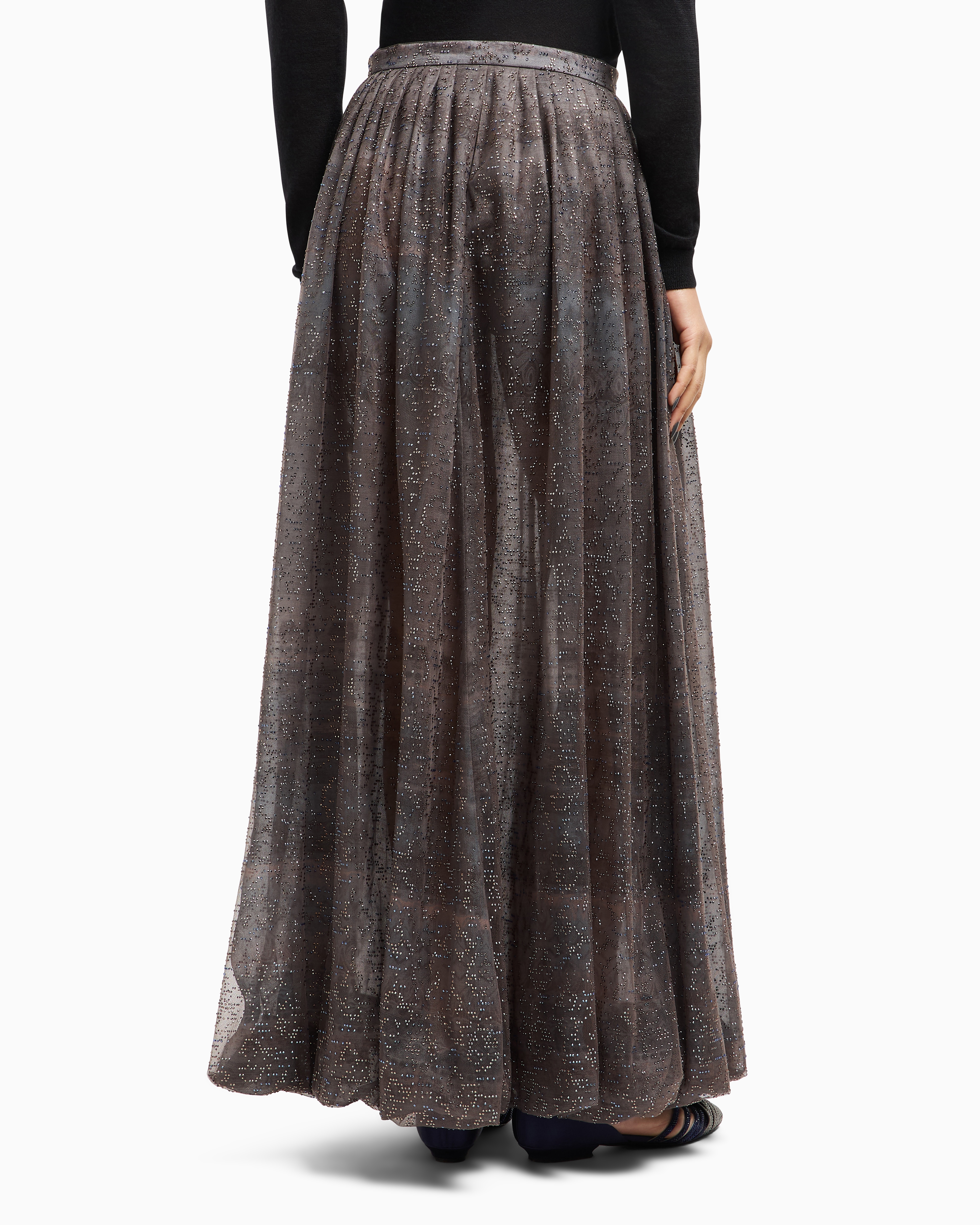 Giorgio Armani Long Skirts In Pattern