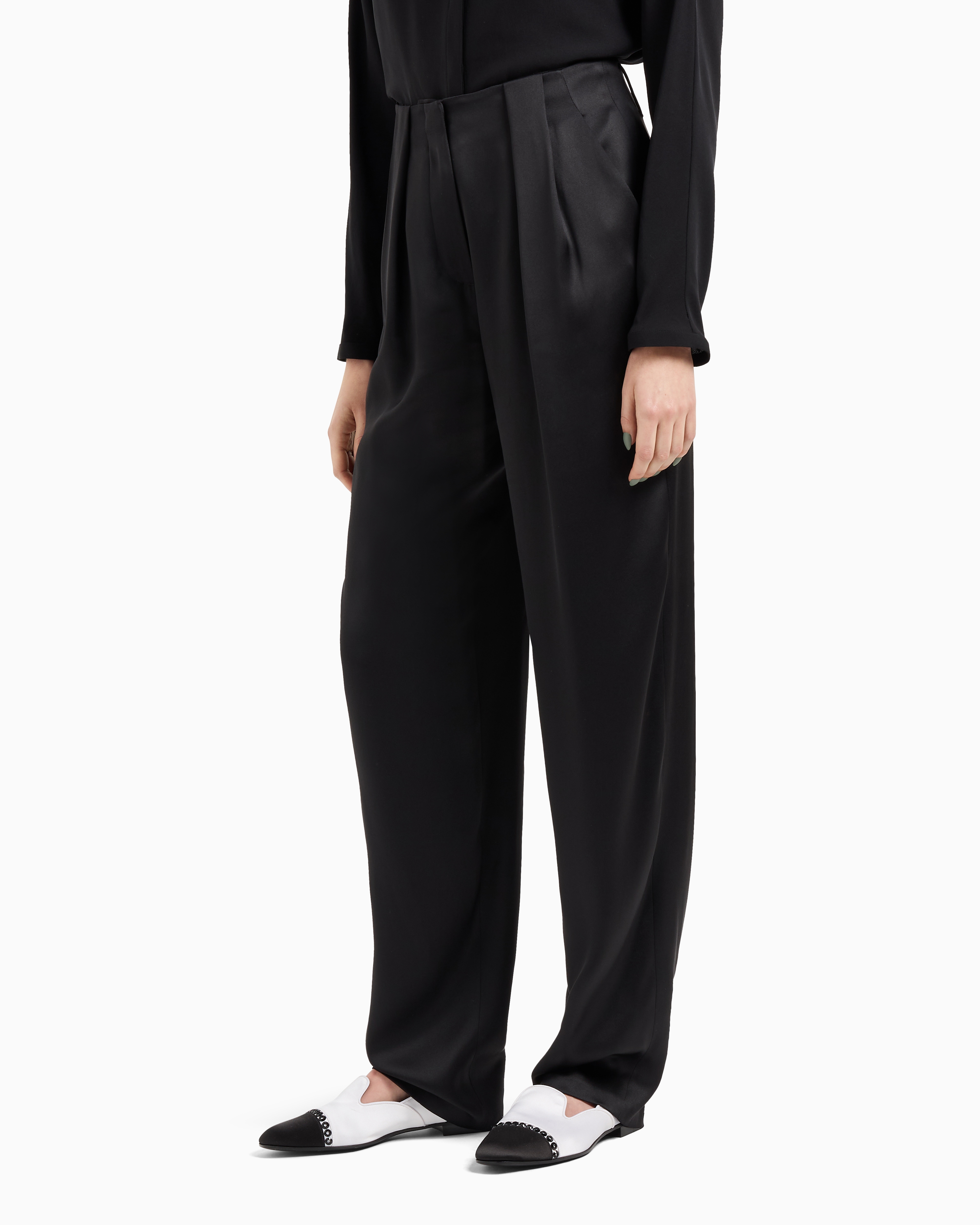 パンツ GIORGIO ARMANI PANTALONE DOPPIO RASO SETA パンツ GIORGIO ARMANI PANTALONE DOPPIO RASO SETA undefined