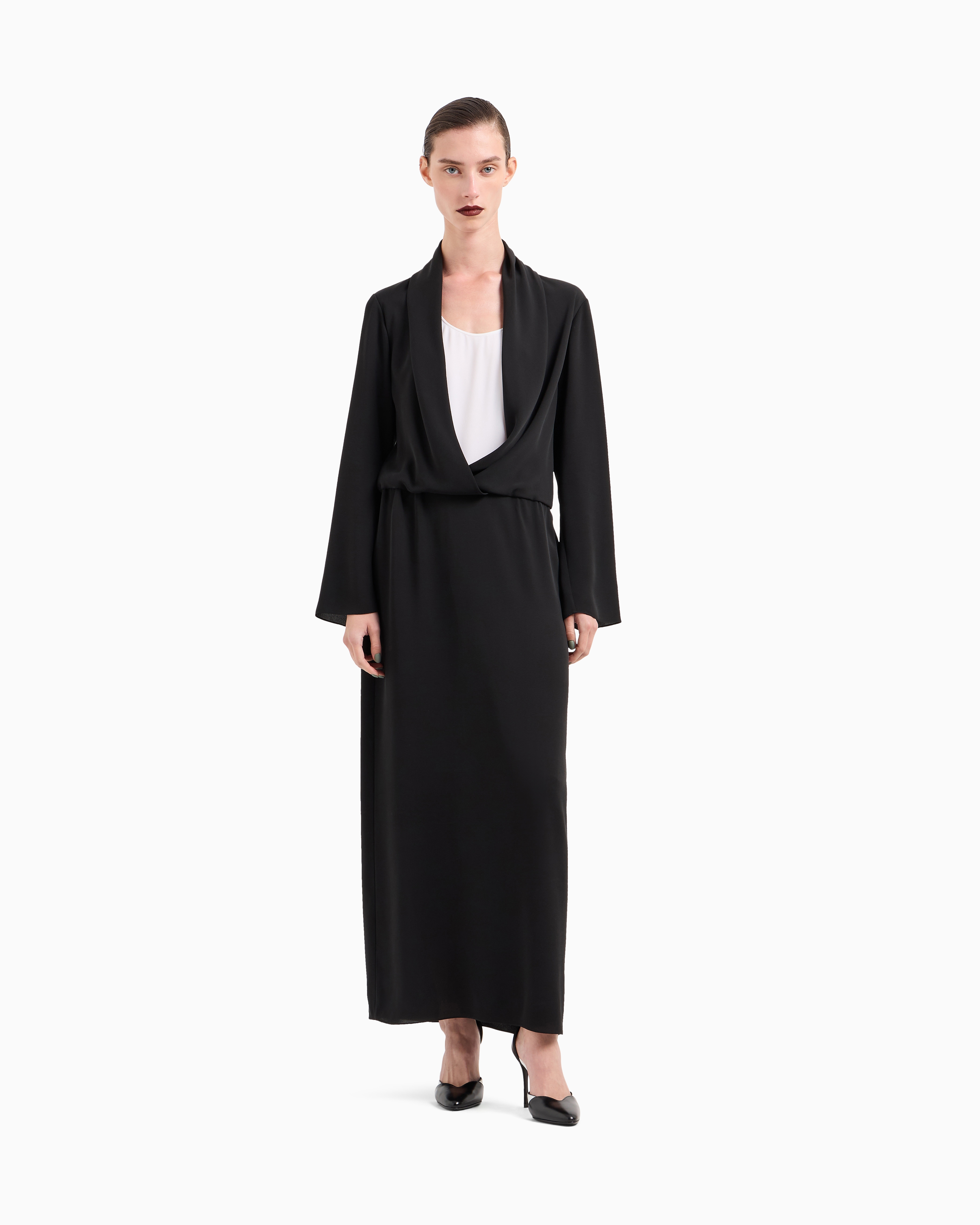 Silk long dress | Giorgio Armani