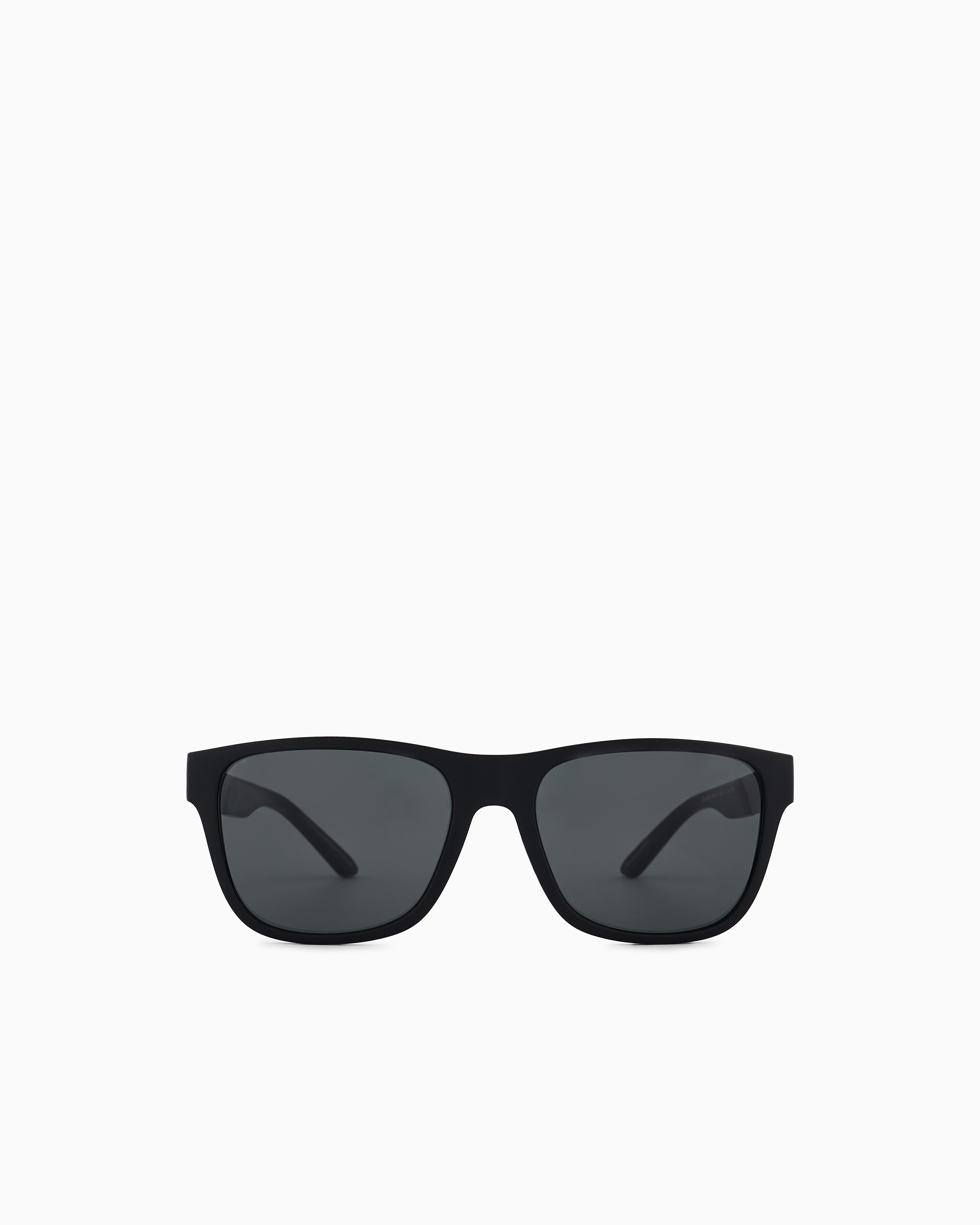 Emporio Armani - Men’s square sunglasses, Man, Black, Size: 56L