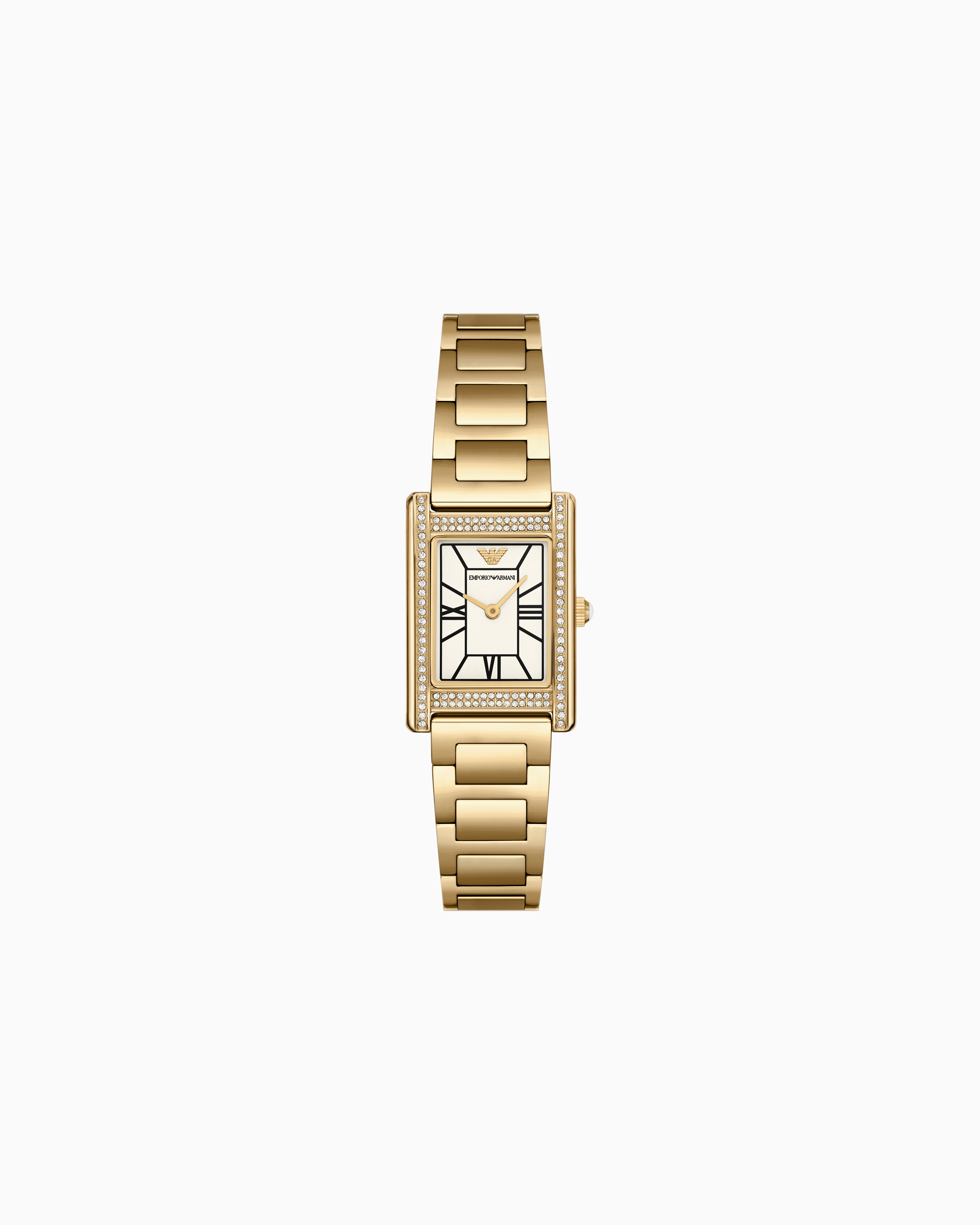 Emporio Armani -  Two-Hand Gold-Tone Stainless Steel Watch, Woman, Multicoloured, Size: TU
