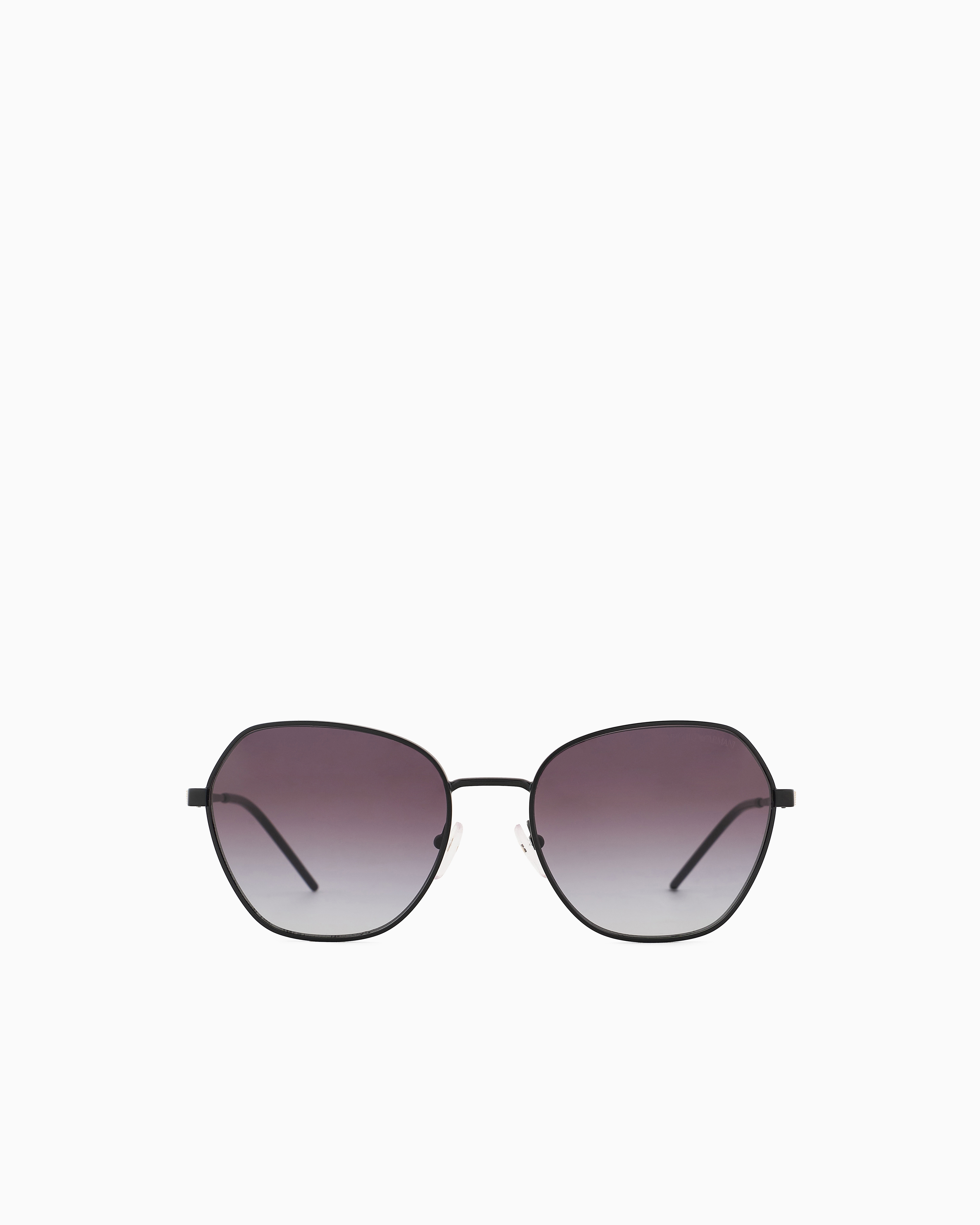 Emporio Armani - Women’s irregular-shaped sunglasses, Woman, Black, Size: 55L