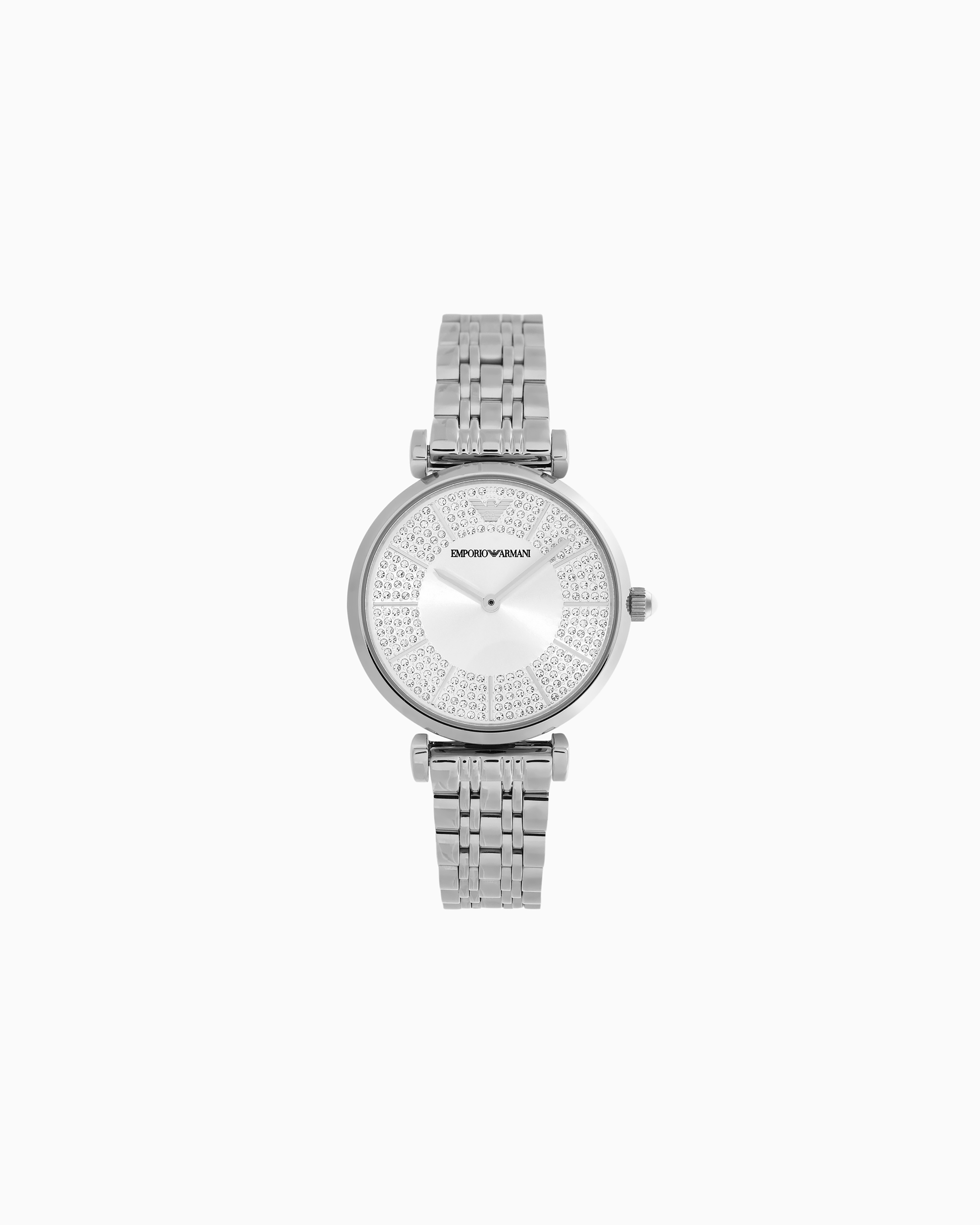 Emporio Armani - Two-Hand Stainless Steel Watch, Woman, Multicoloured, Size: TU