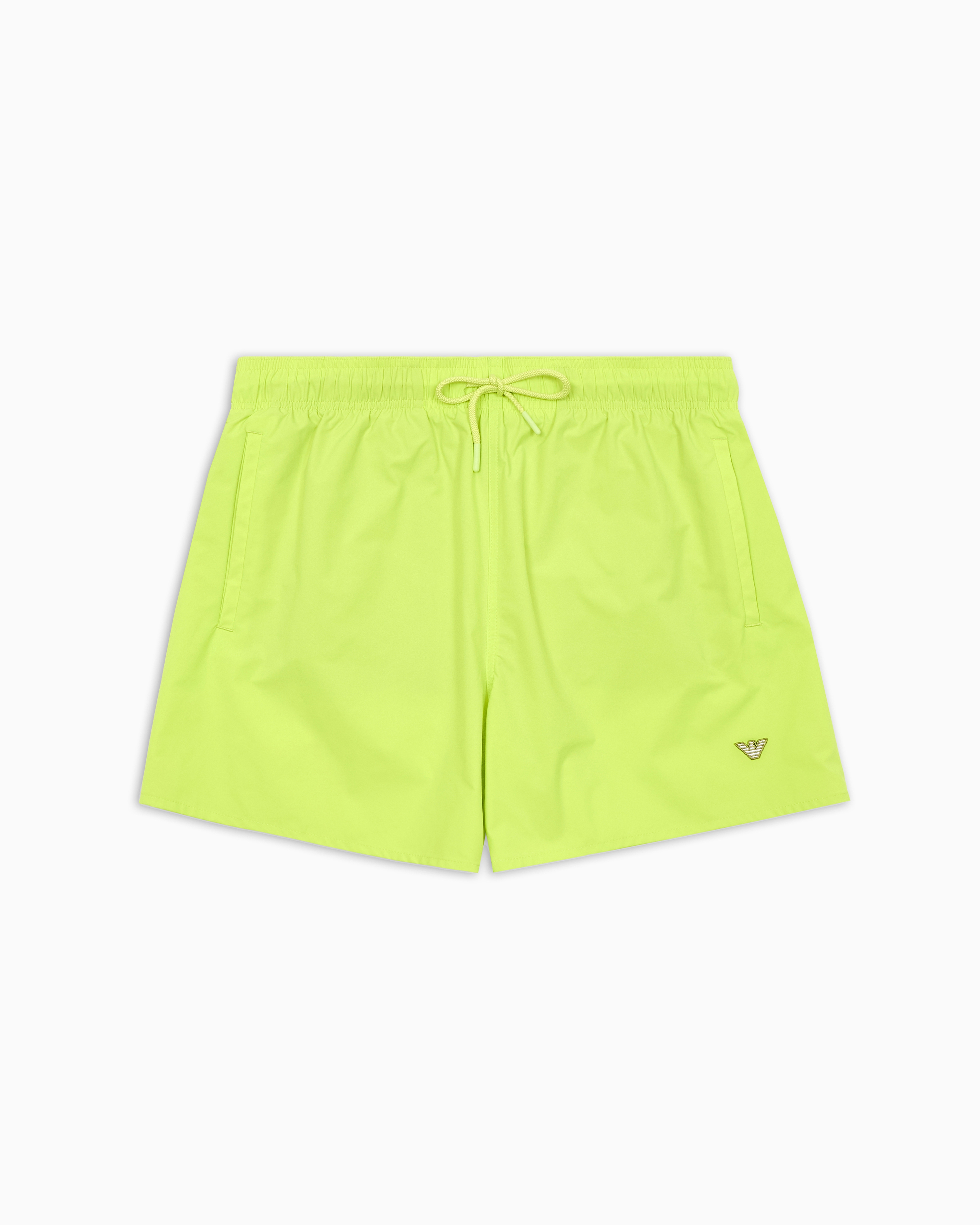 Emporio Armani Green Essential Swim Shorts Small