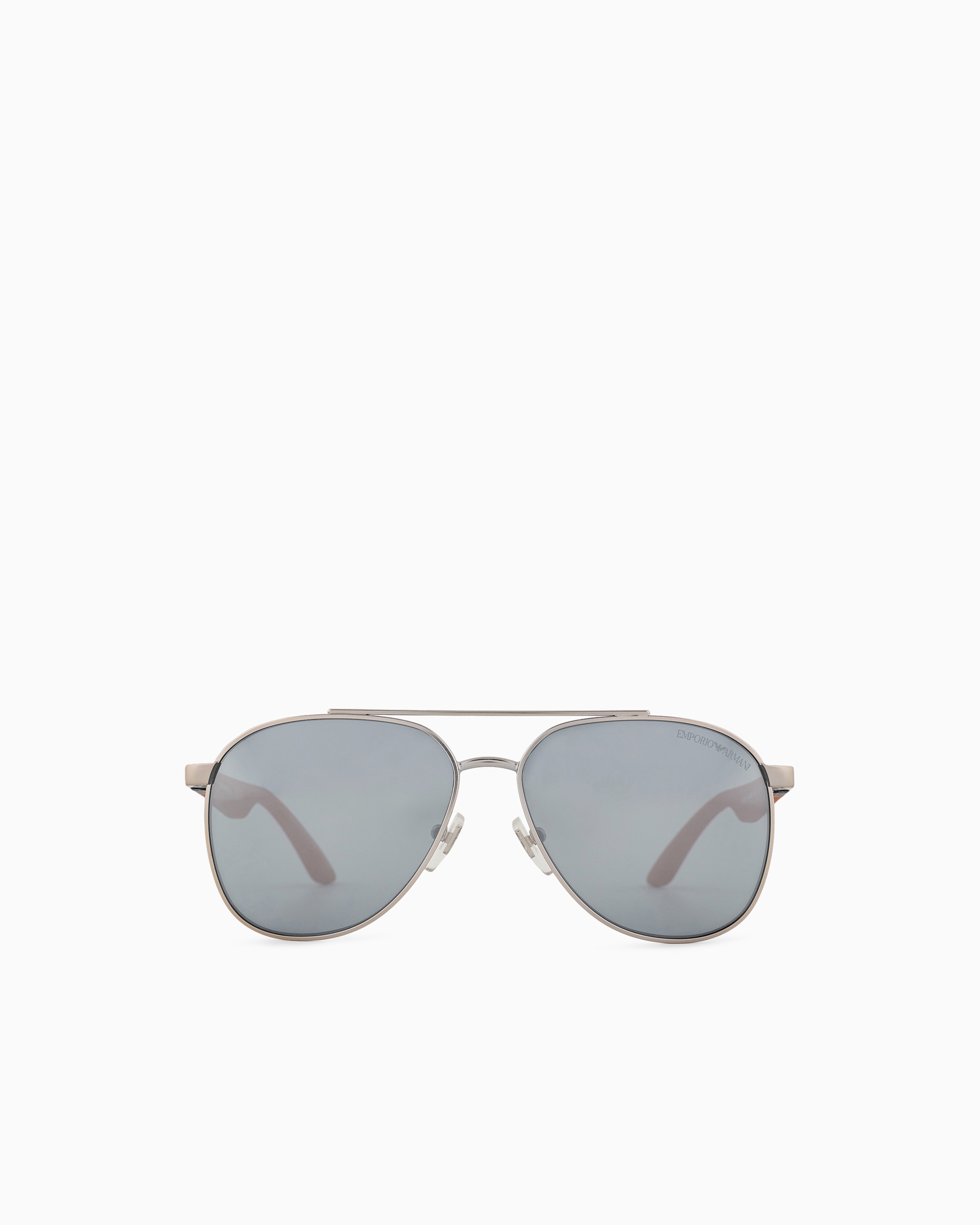 Emporio Armani - Boy’s aviator sunglasses, Boy, Silver, Size: 53L