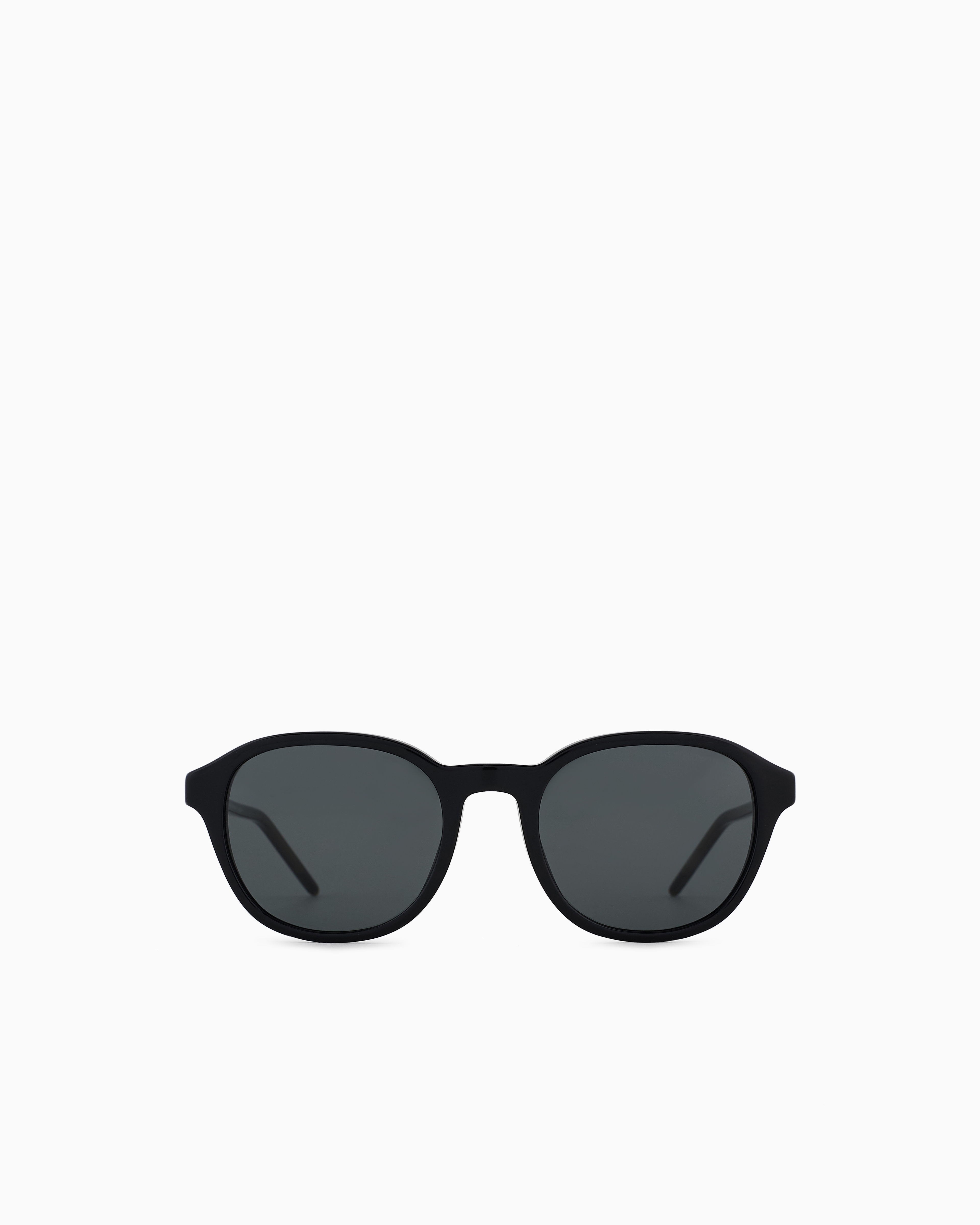 Emporio Armani - Men’s panto sunglasses, Man, Black, Size: 51L